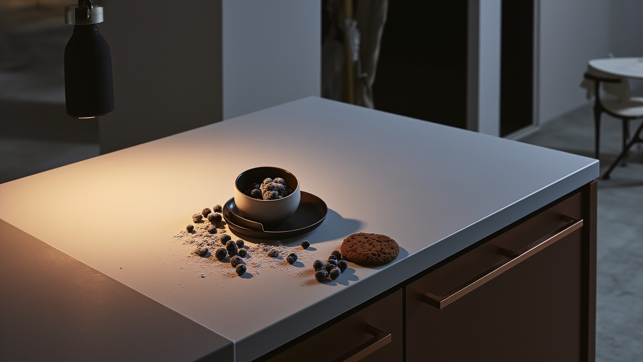 Blueberries Crave Gingerbread by Arcana Craves. Atmospheric mood
