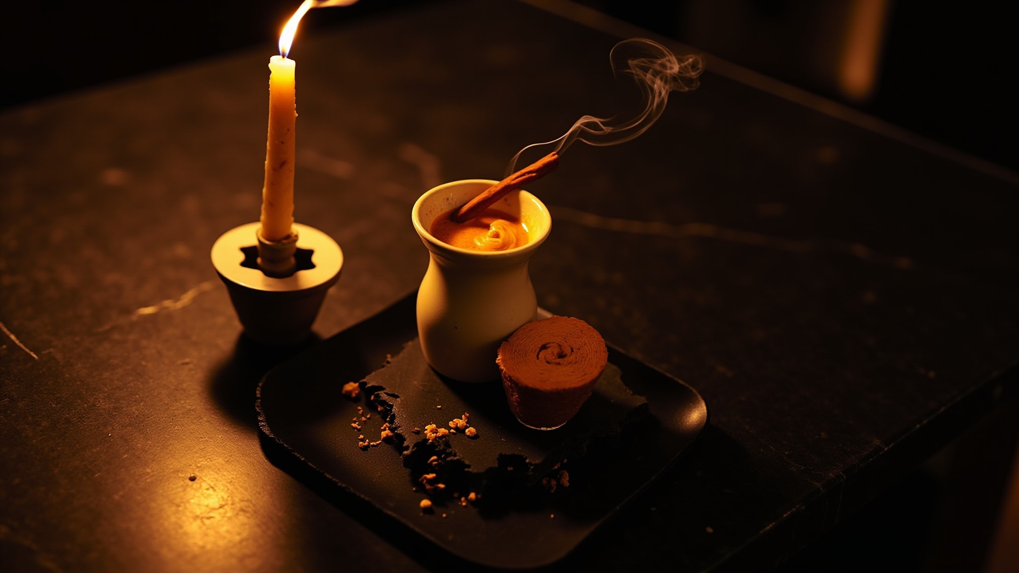 Pumpkins Crave Nog by Arcana Craves. Atmospheric mood