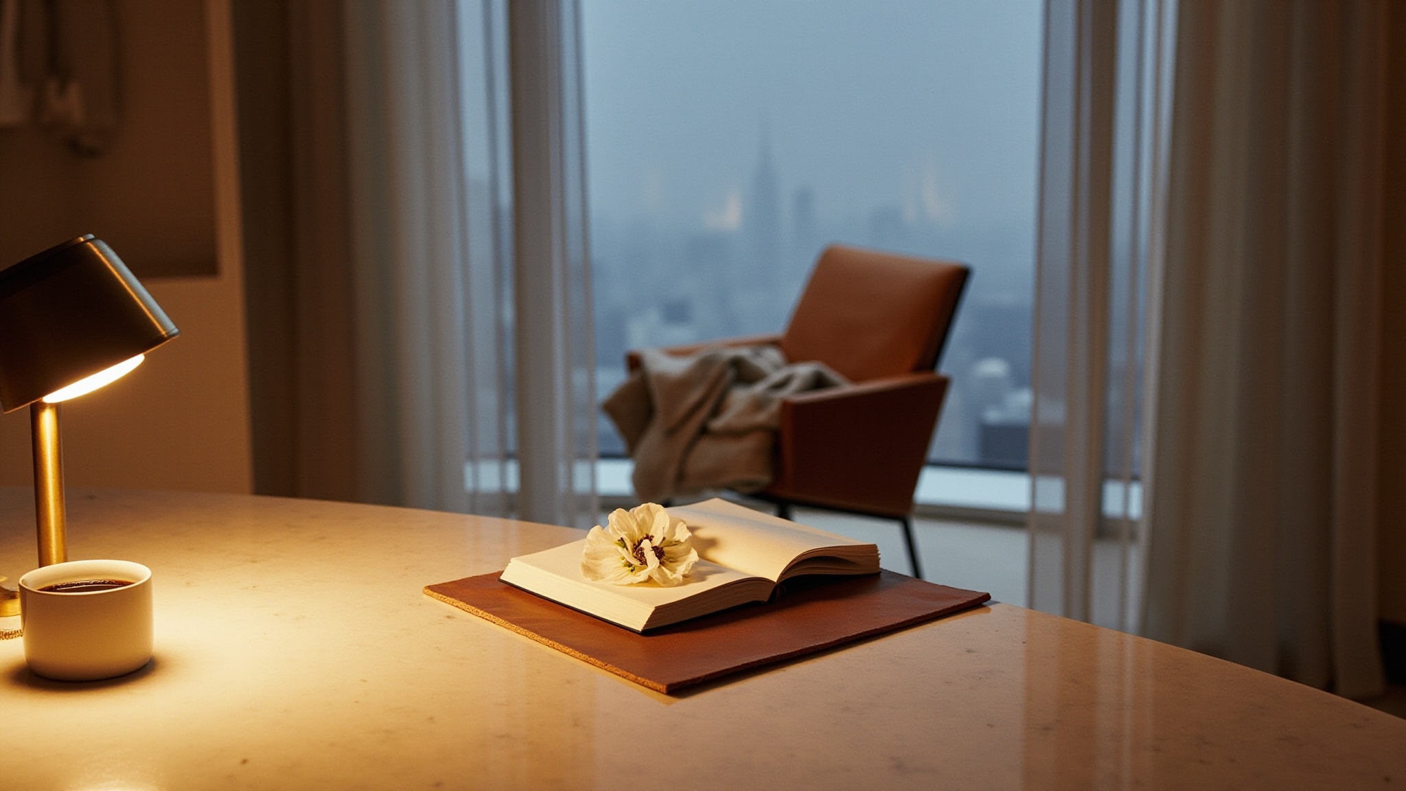 Crazy Winter by Areej Al Ameerat. Atmospheric mood