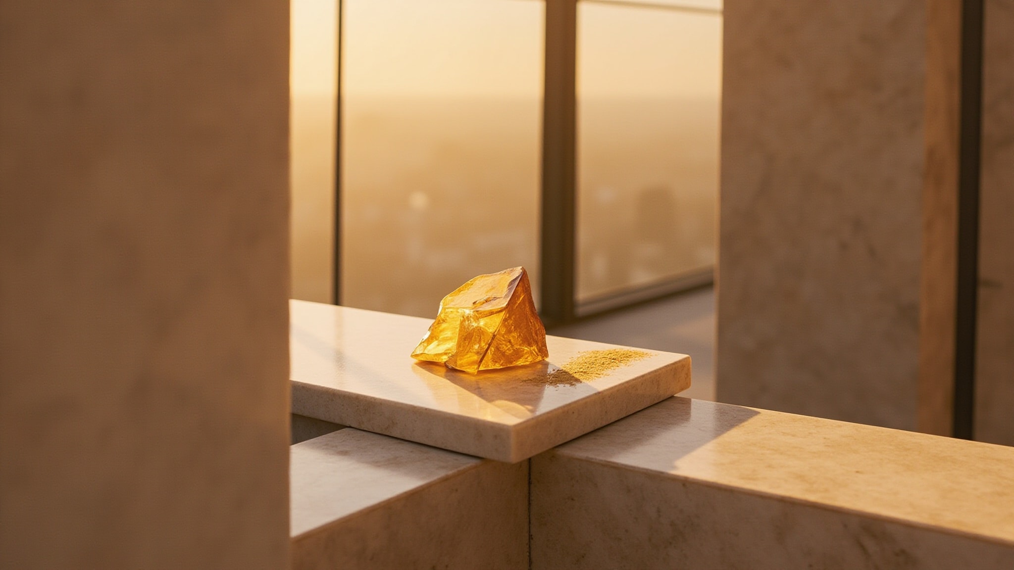 Topaz Amber by Areej Al Ameerat. Atmospheric mood