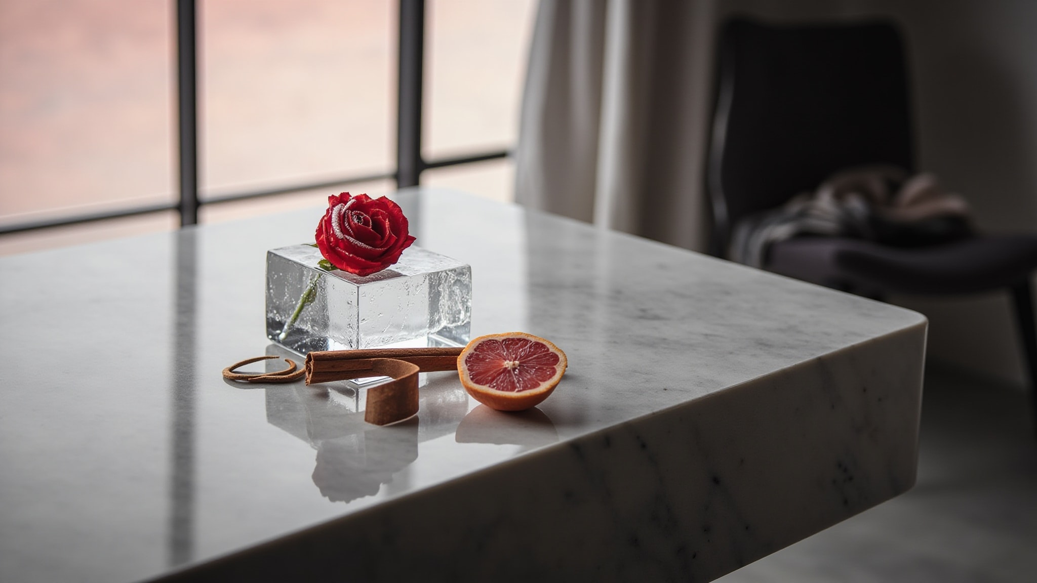 Rose Glacee by Armand Basi. Atmospheric mood