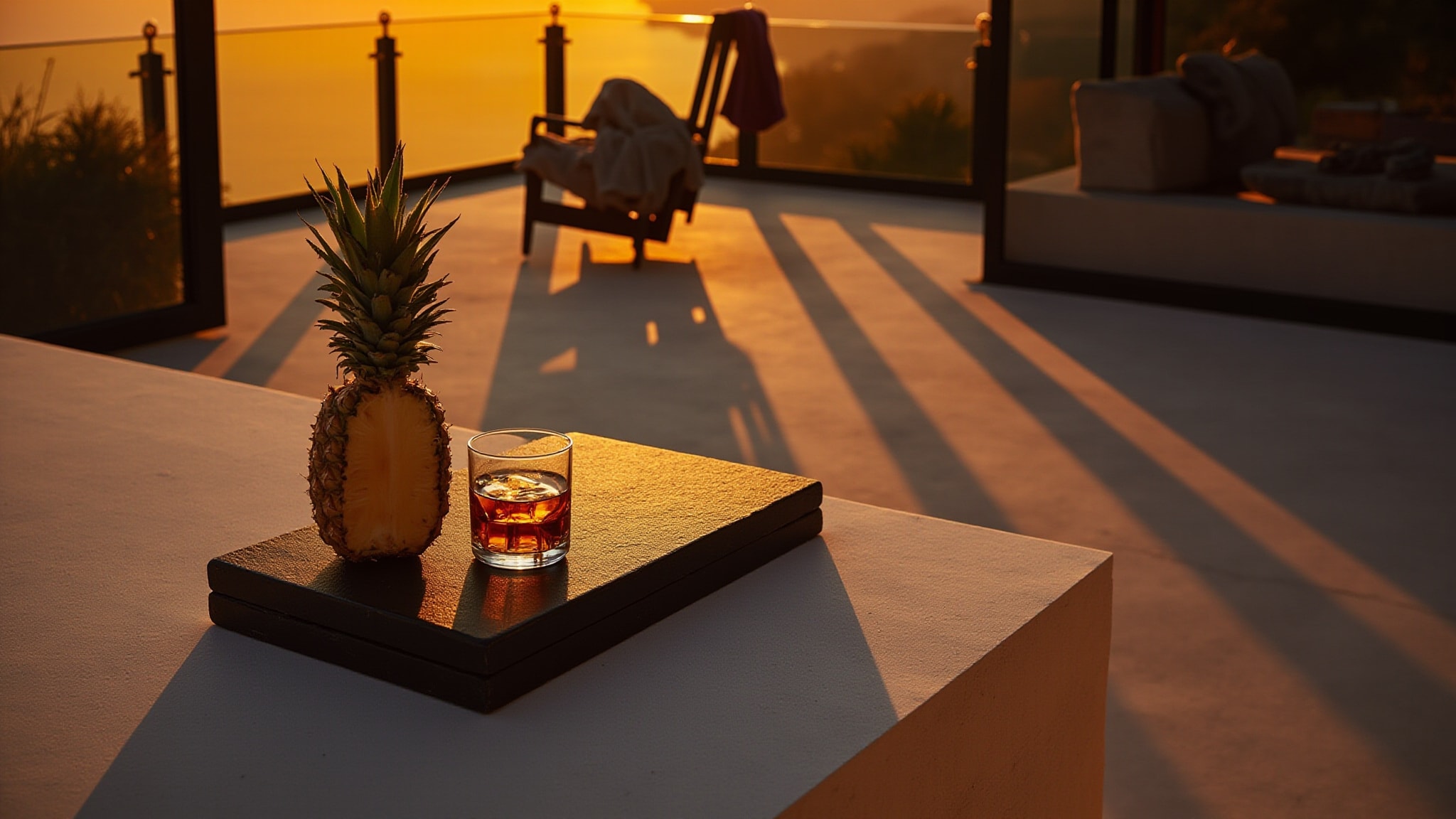 Pineapple Sunset by Aromas de Salazar. Atmospheric mood