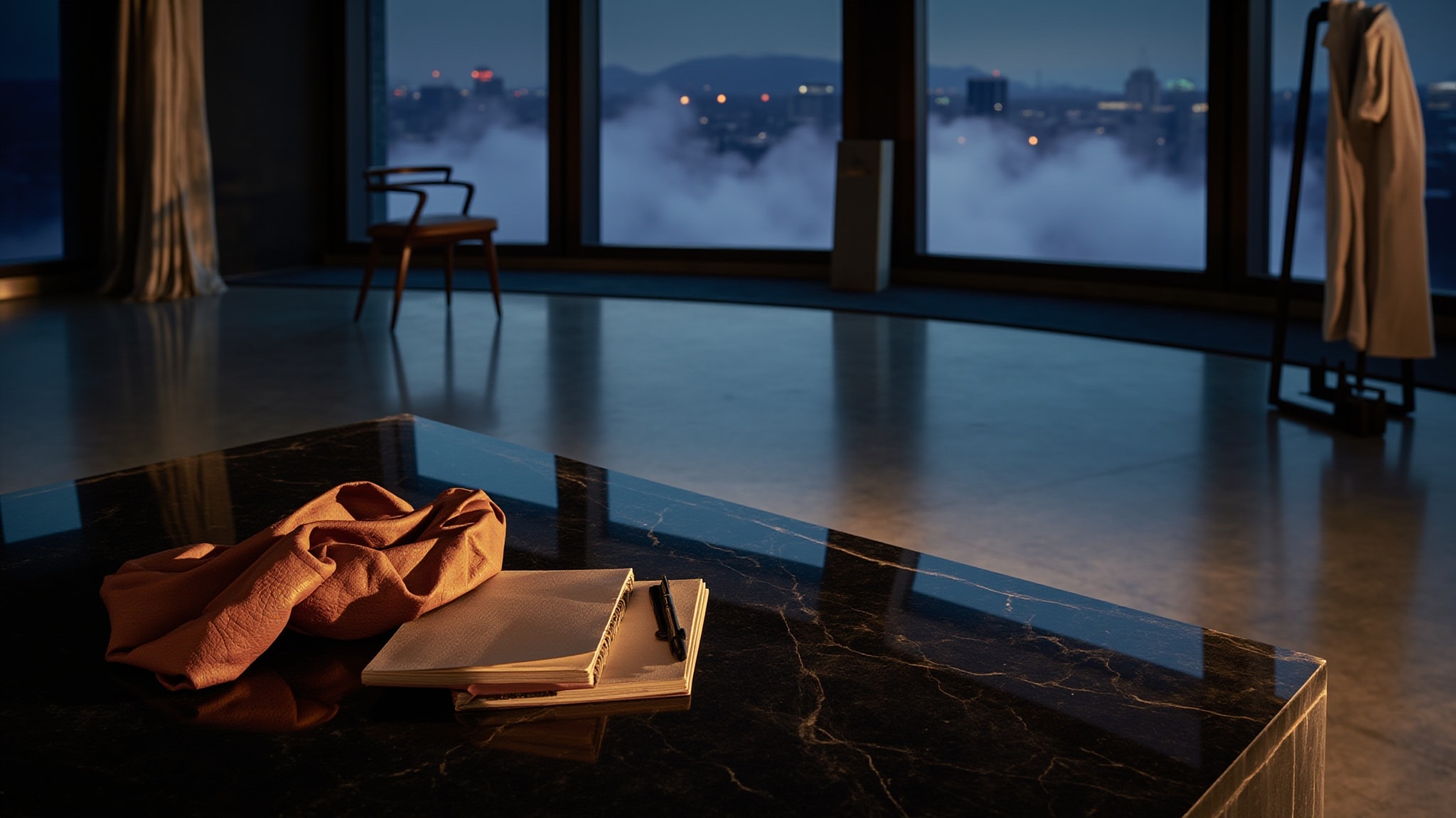 Cuir Nilam by Atelier Materi. Atmospheric mood