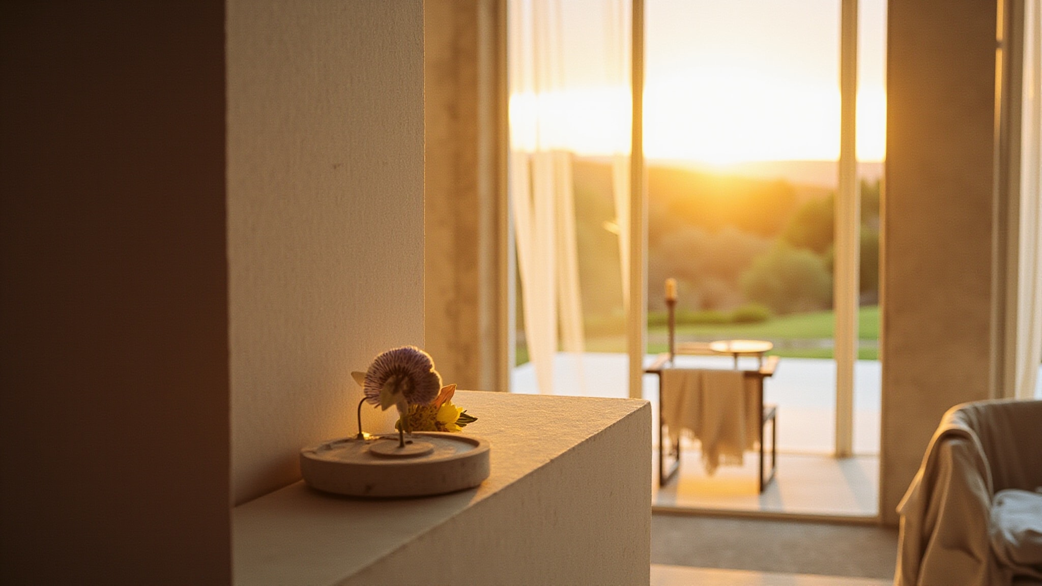 Hybnuz Provence by Atelier Segall & Barutti. Atmospheric mood