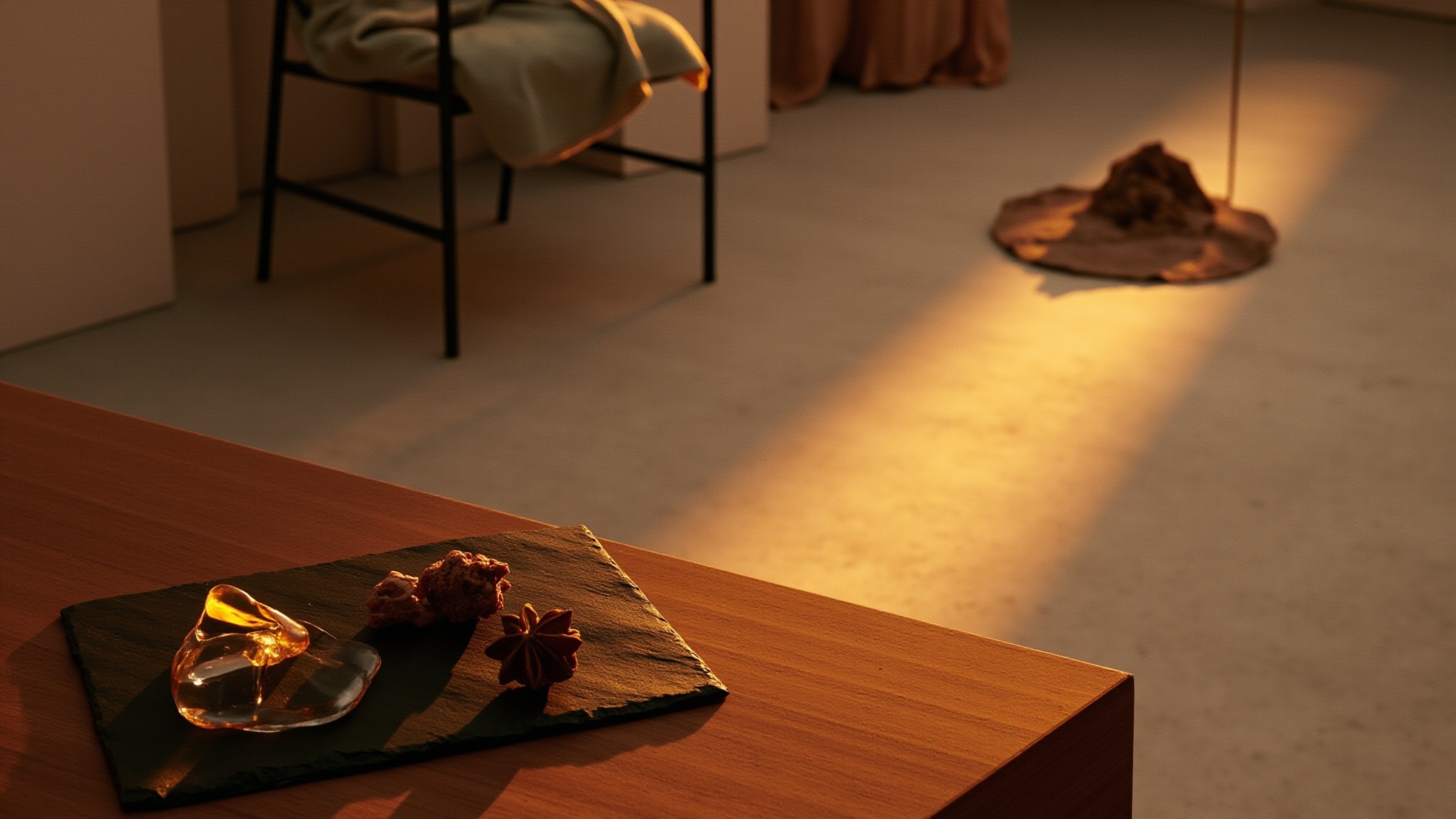 Myrrhé Frankincense by Atelier Segall & Barutti. Atmospheric mood