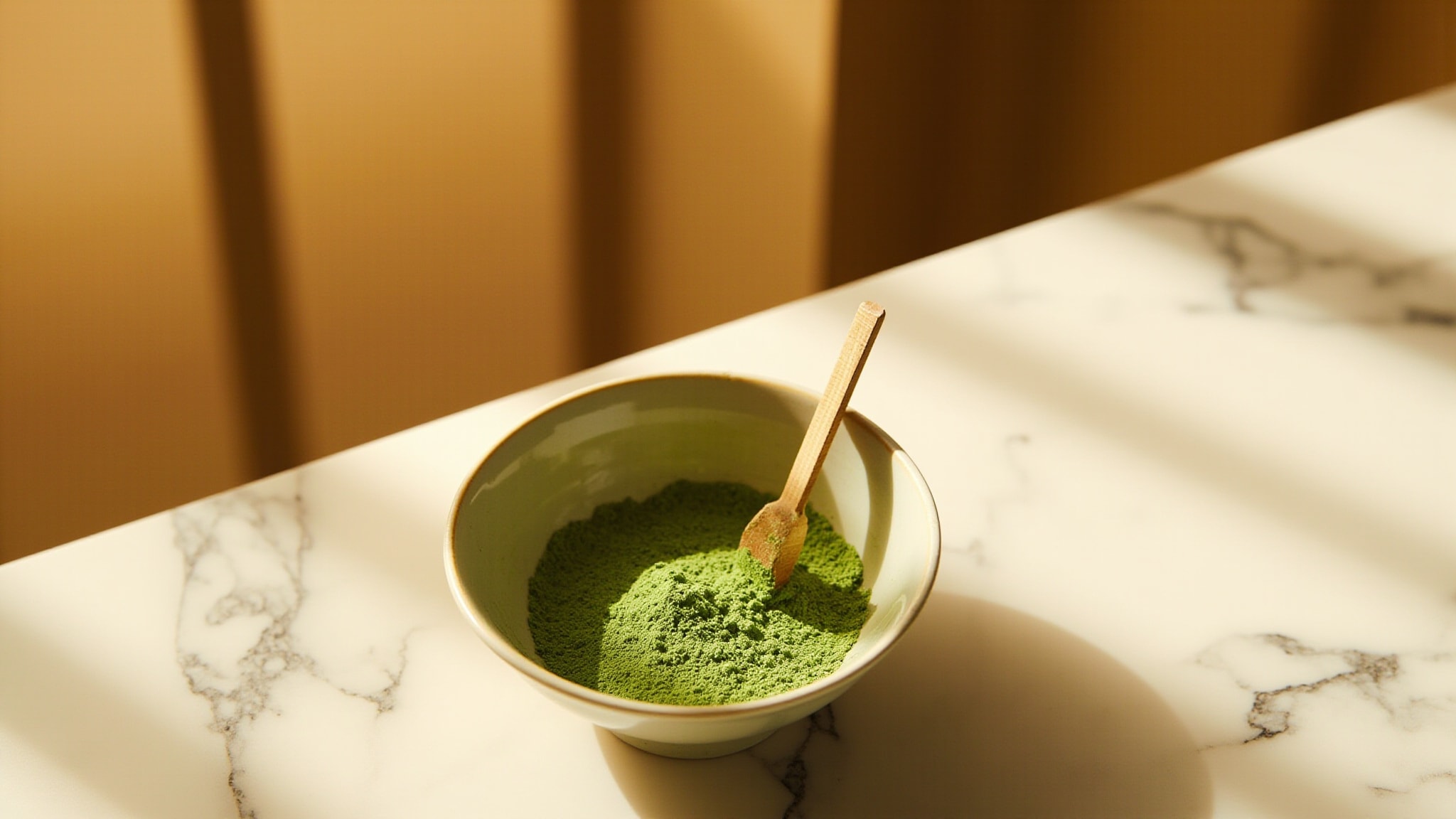 Matcha Latte by Atralia. Atmospheric mood
