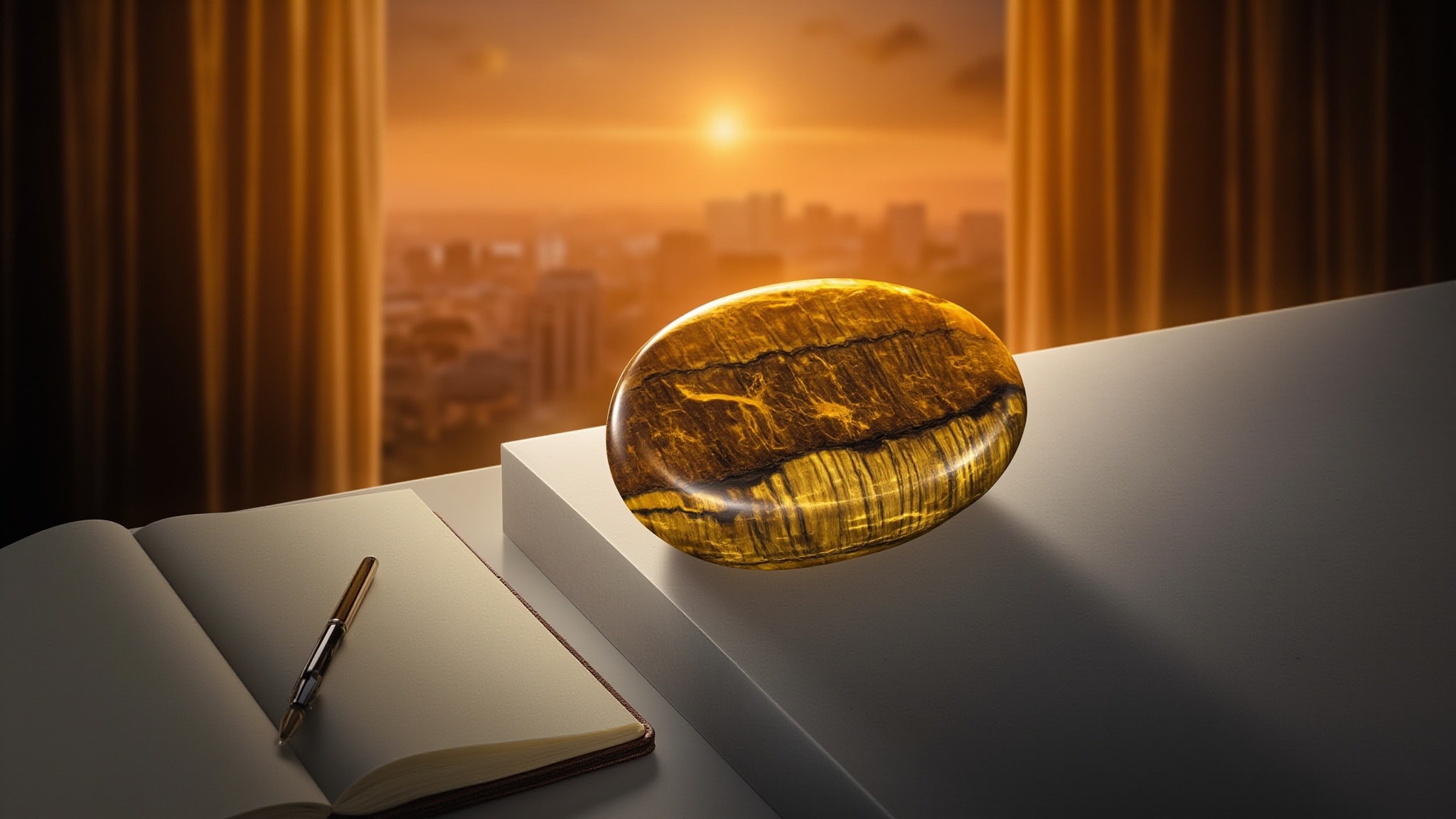 Tiger’s Eye by Attar Al Has. Atmospheric mood