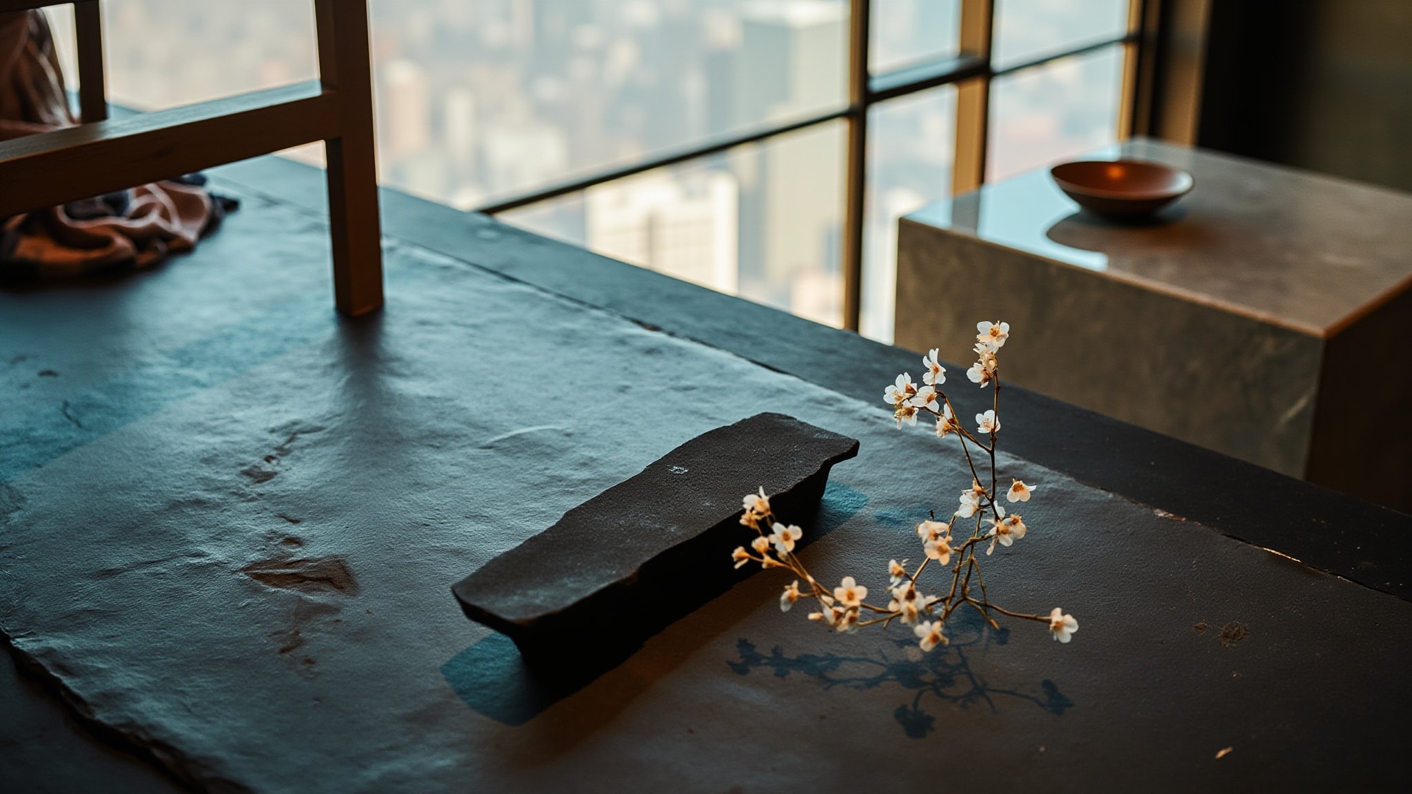Tenmoku I Mei Hua San Nong by Auphorie. Atmospheric mood