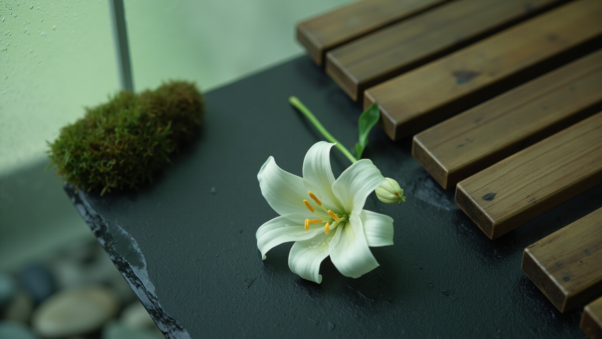 China Rain by Ava Luxe. Atmospheric mood