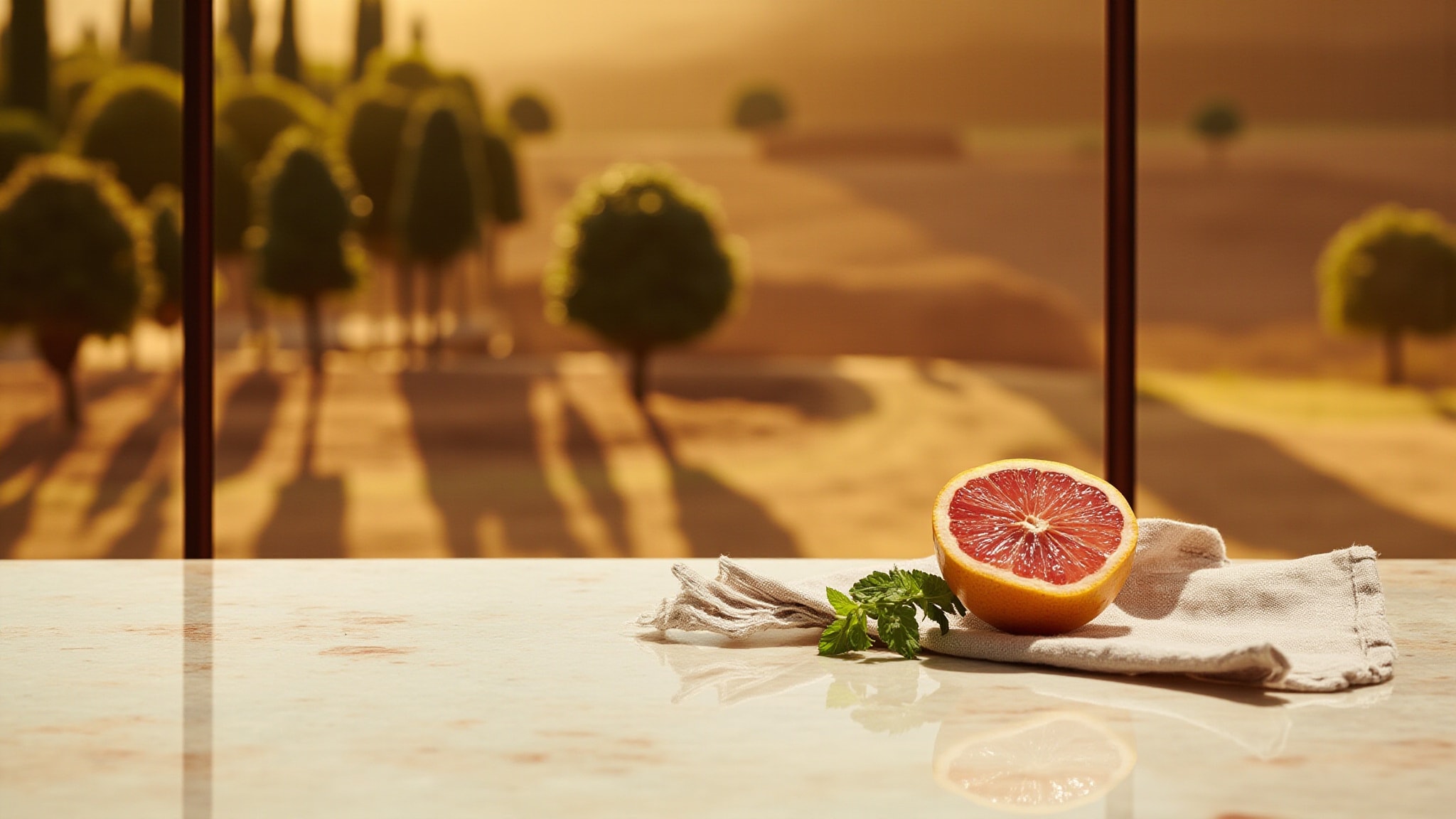 Jardin de Sicile by Balchaud. Atmospheric mood
