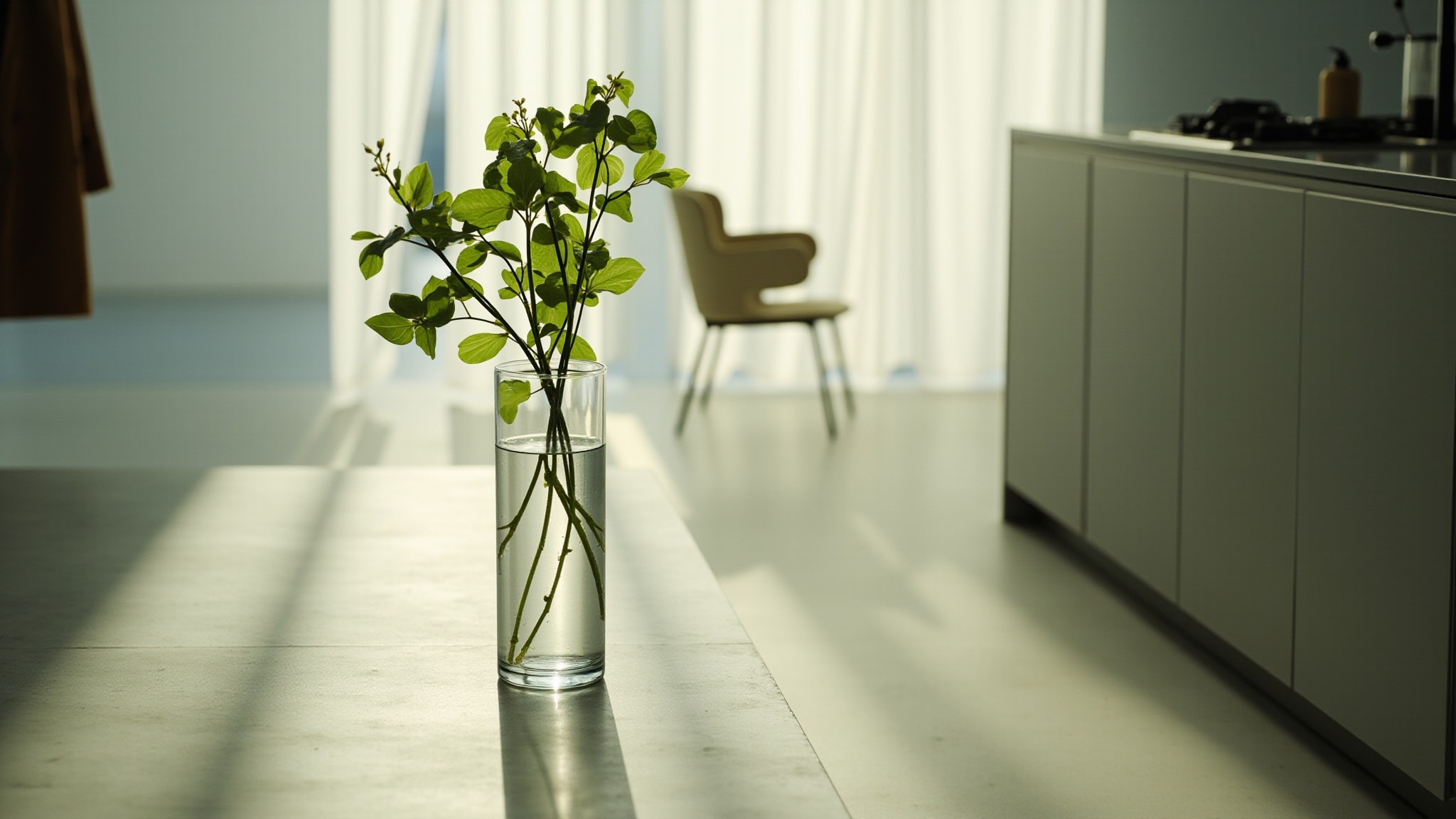 Pure White 90 by Banana Republic. Atmospheric mood