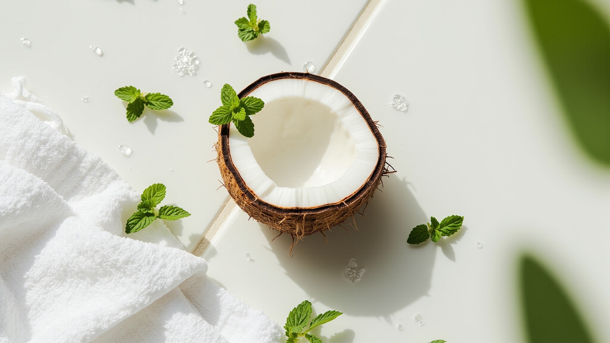 Coconut Mint Drop by Bath & Body Works. Atmospheric mood