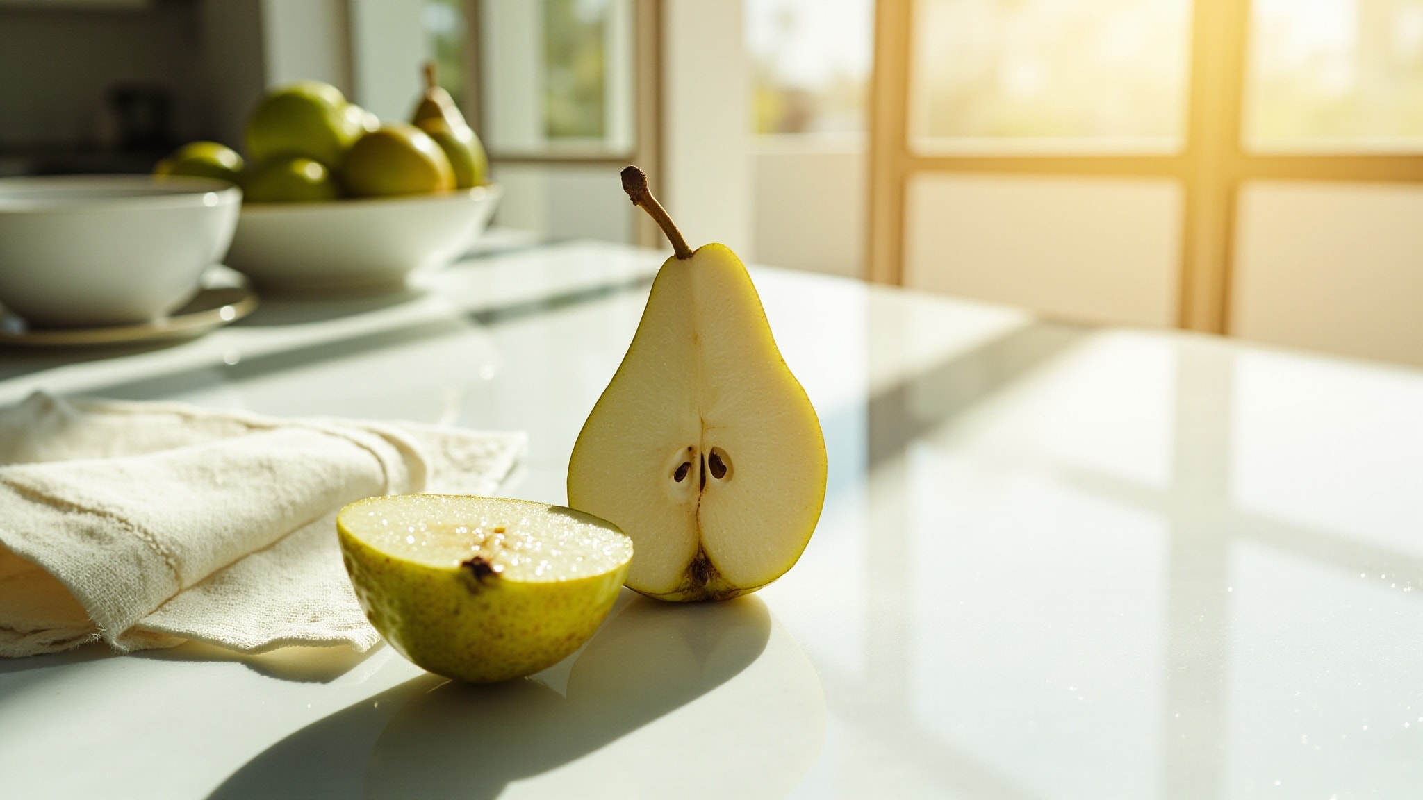 Crisp Pear by Bath & Body Works. Atmospheric mood