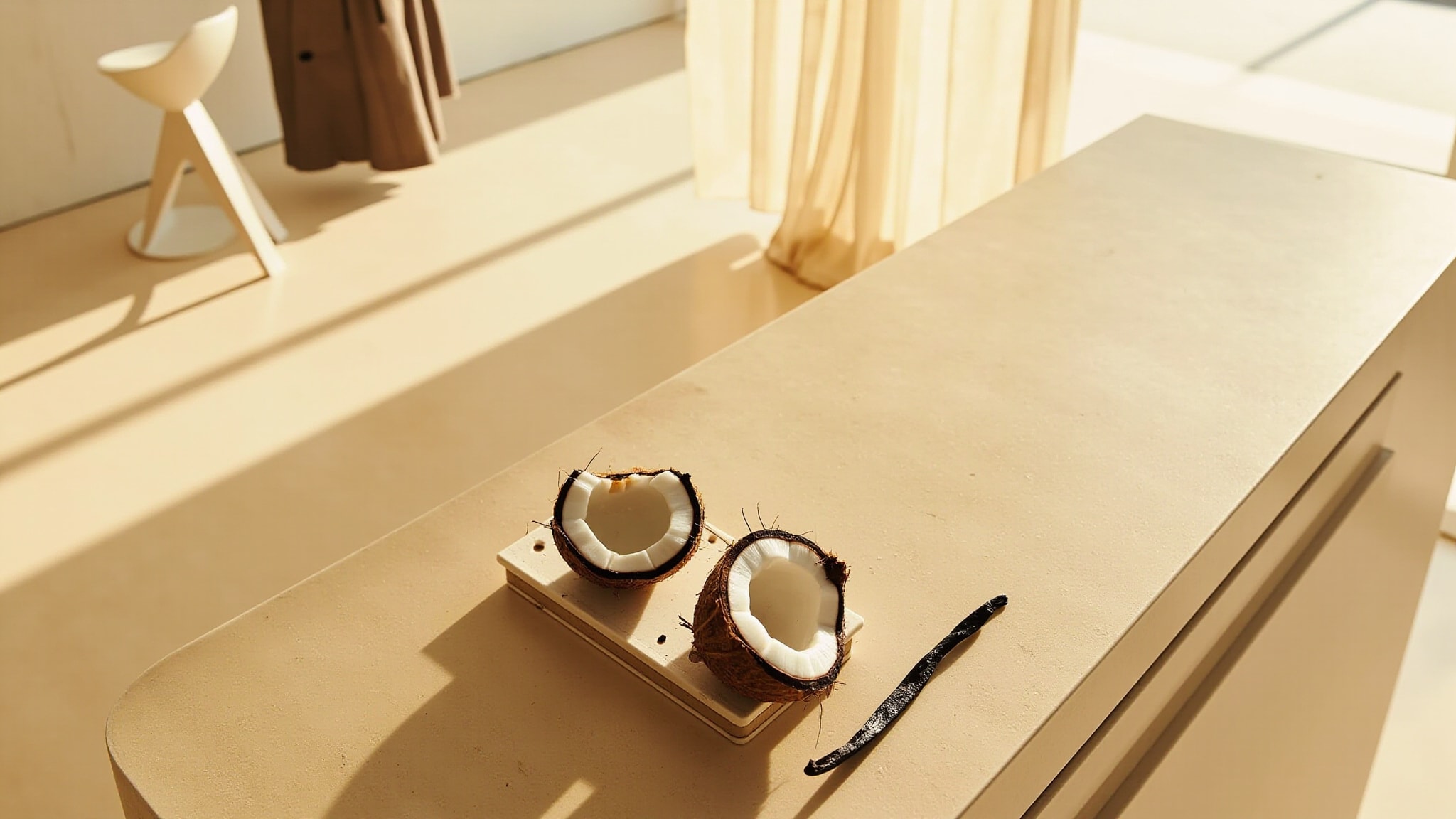 Exotic Coconut by Bath & Body Works. Atmospheric mood