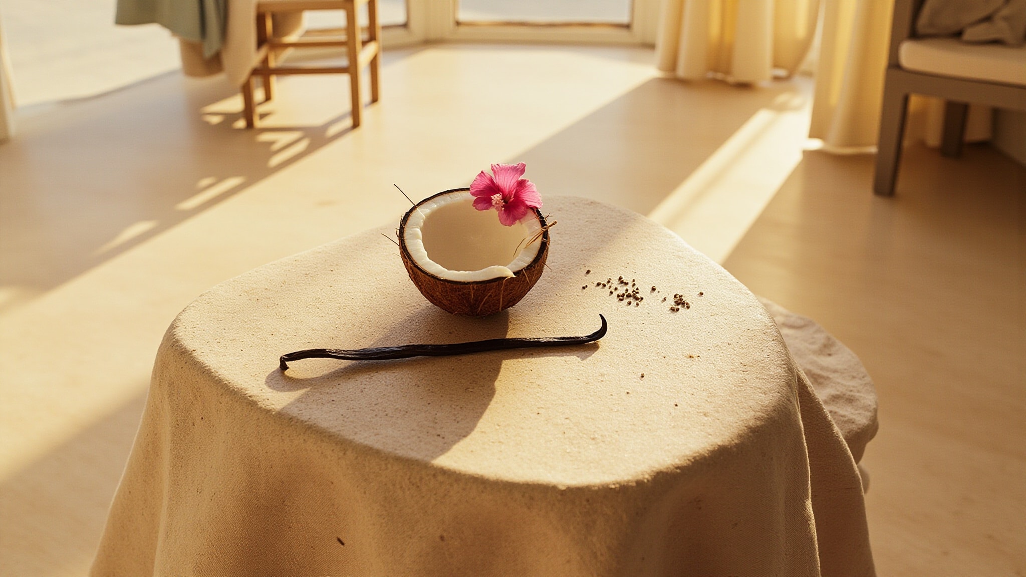 Fresh Coconut Colada by Bath & Body Works. Atmospheric mood