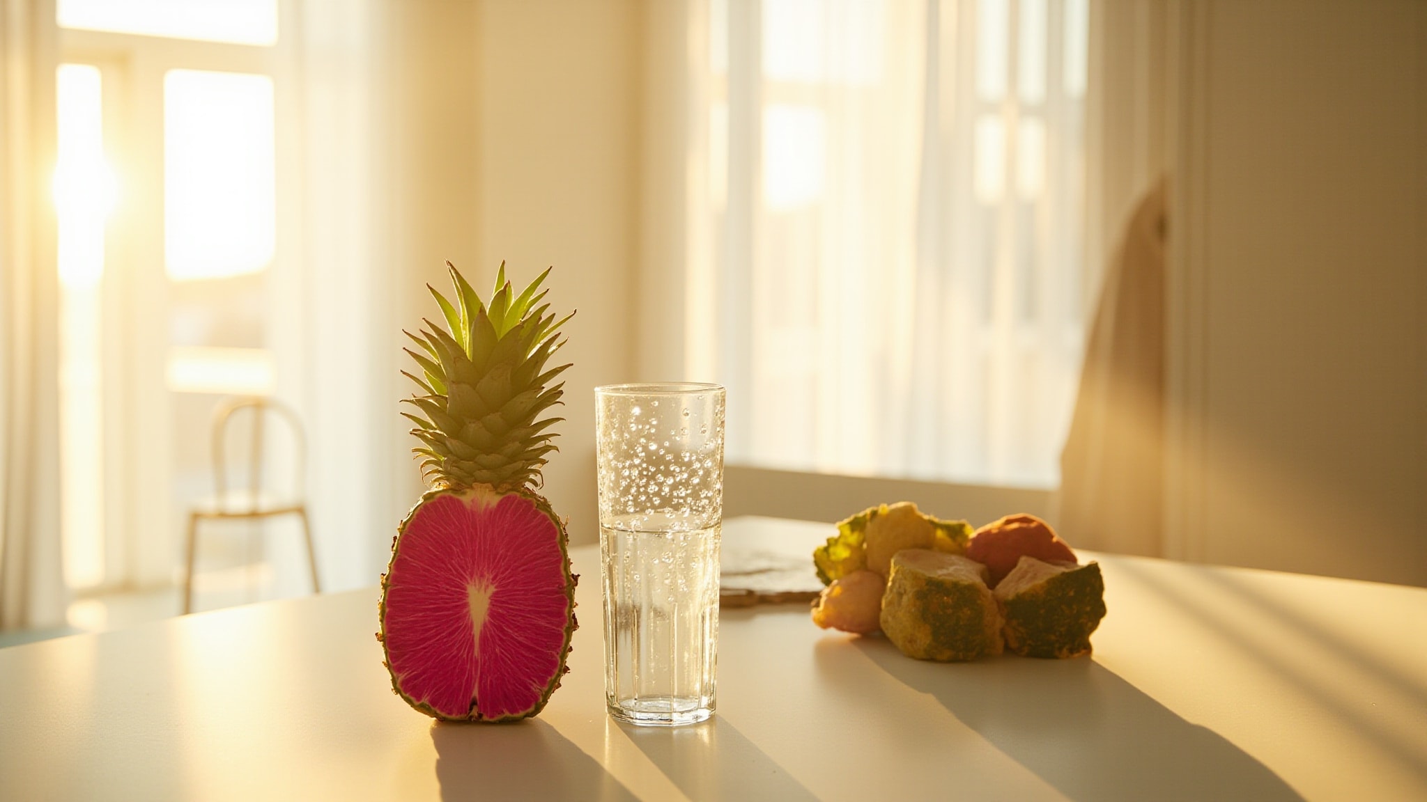 Pink Pineapple Sunrise by Bath & Body Works. Atmospheric mood