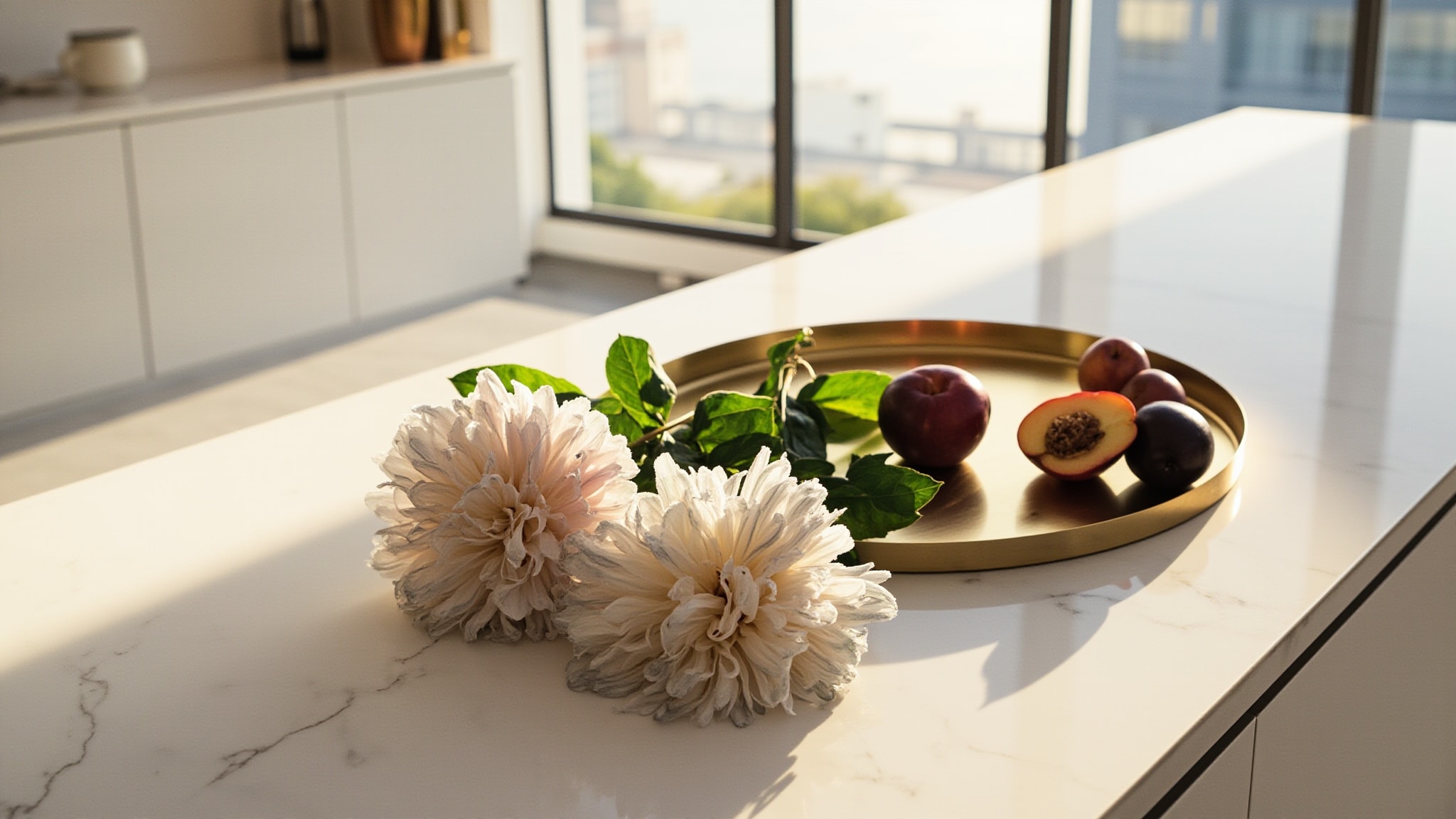 She Brought Peonies by Beauty Pie. Atmospheric mood