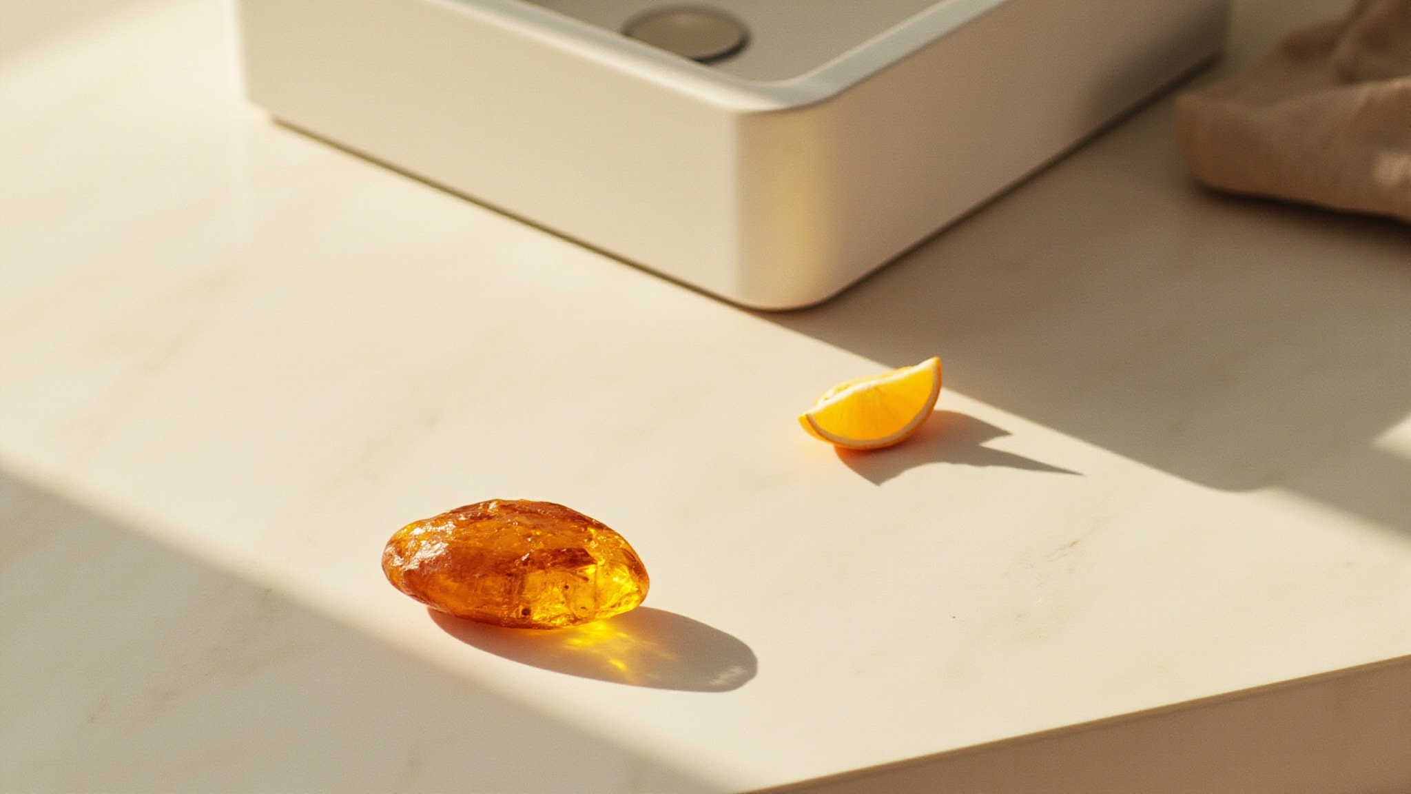 Citrus Amber Perfume Oil by Being Frenshe. Atmospheric mood
