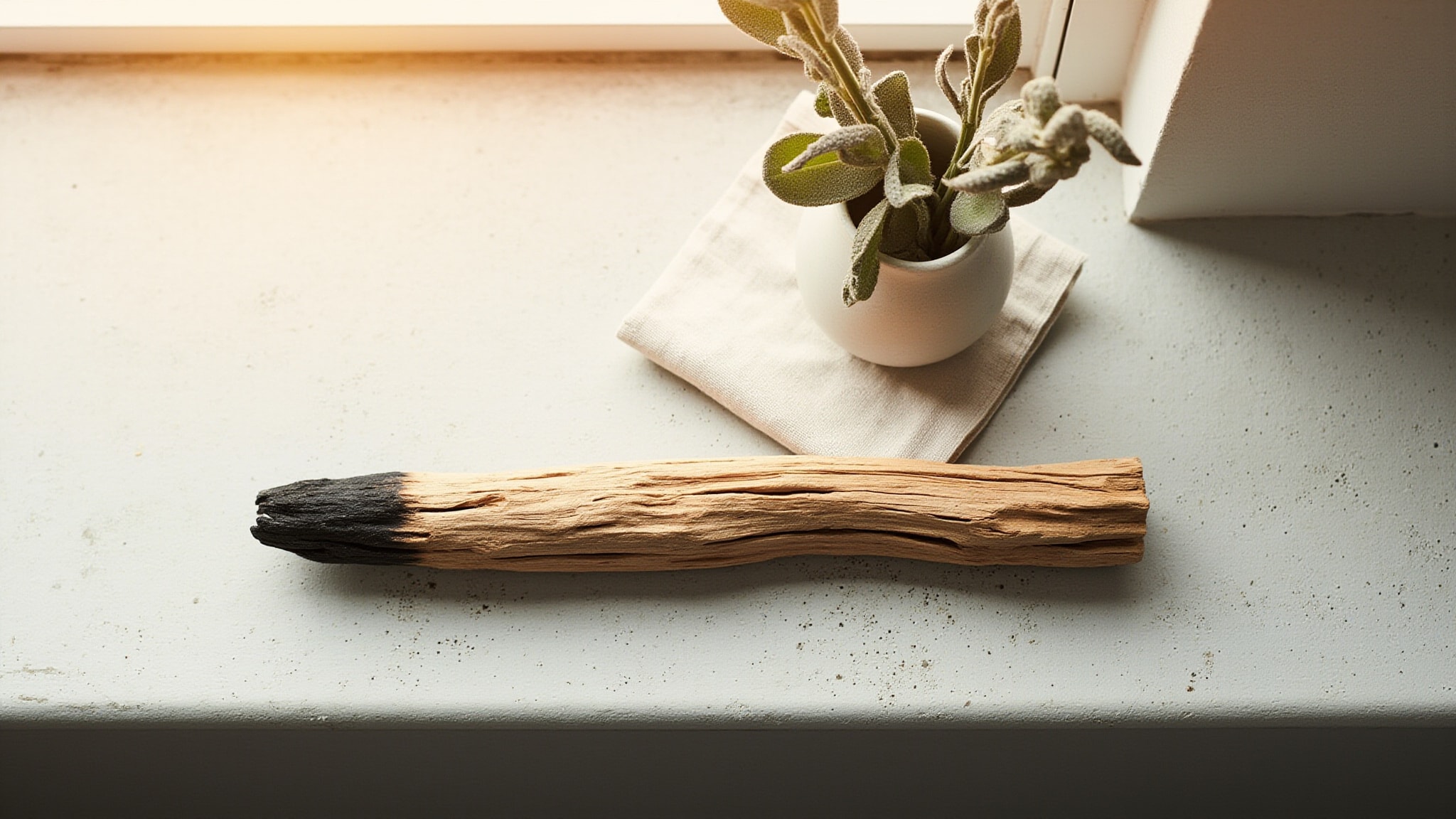 Palo Santo Sage Oil by Being Frenshe. Atmospheric mood
