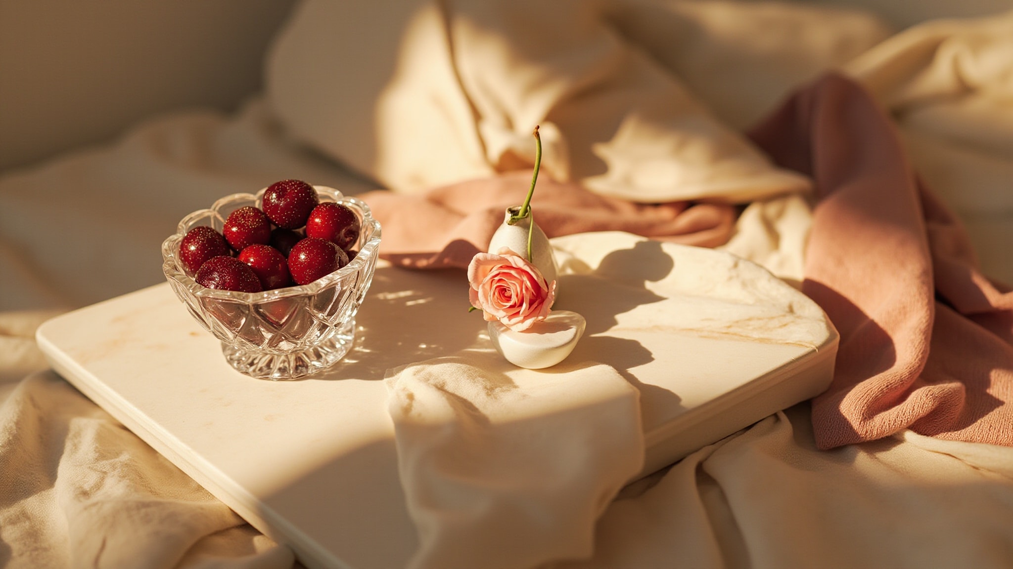 Sisterland Blush Cherry by Benetton. Atmospheric mood