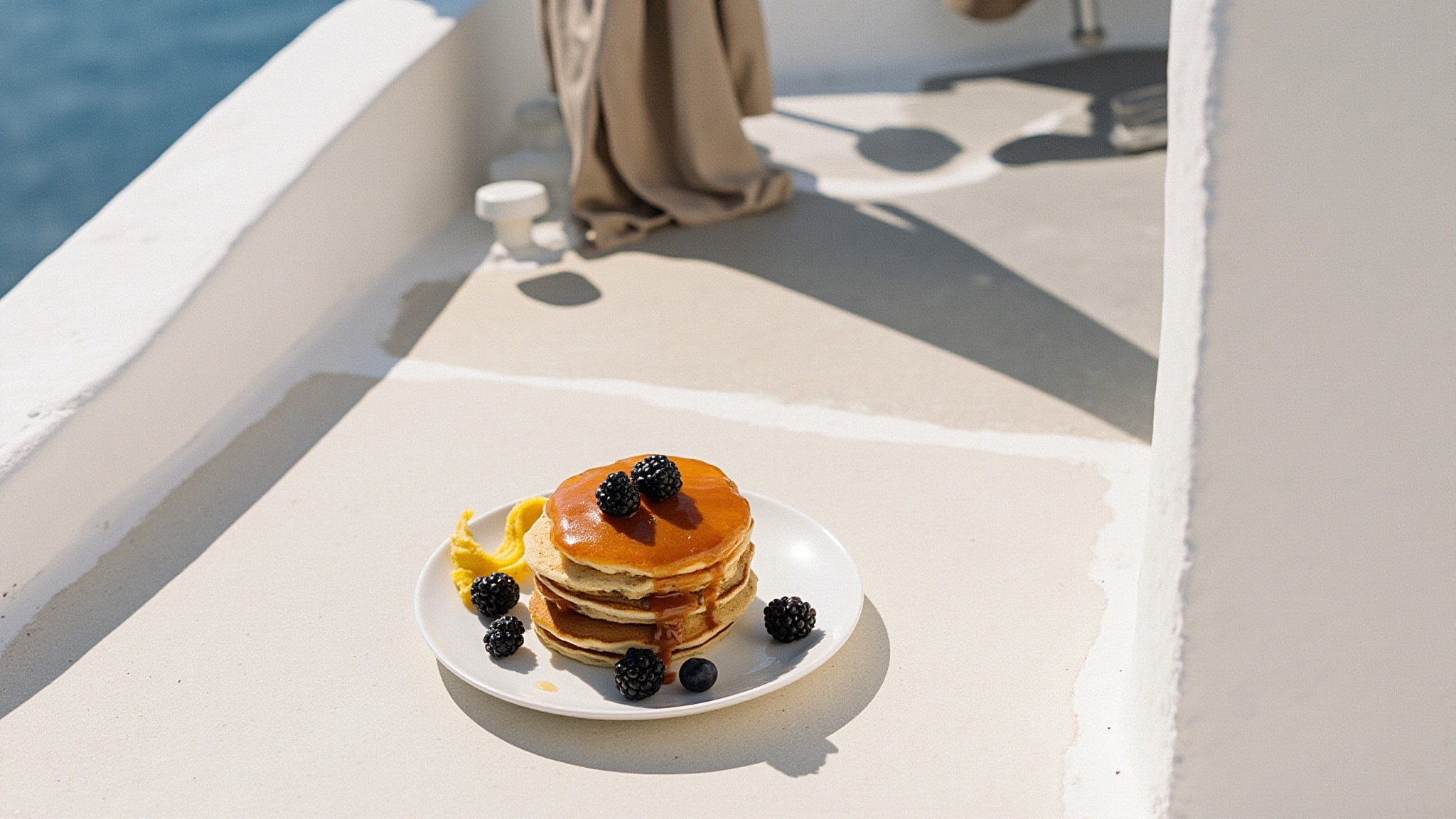Berry Caramel Pancake by Mykonos. Atmospheric mood