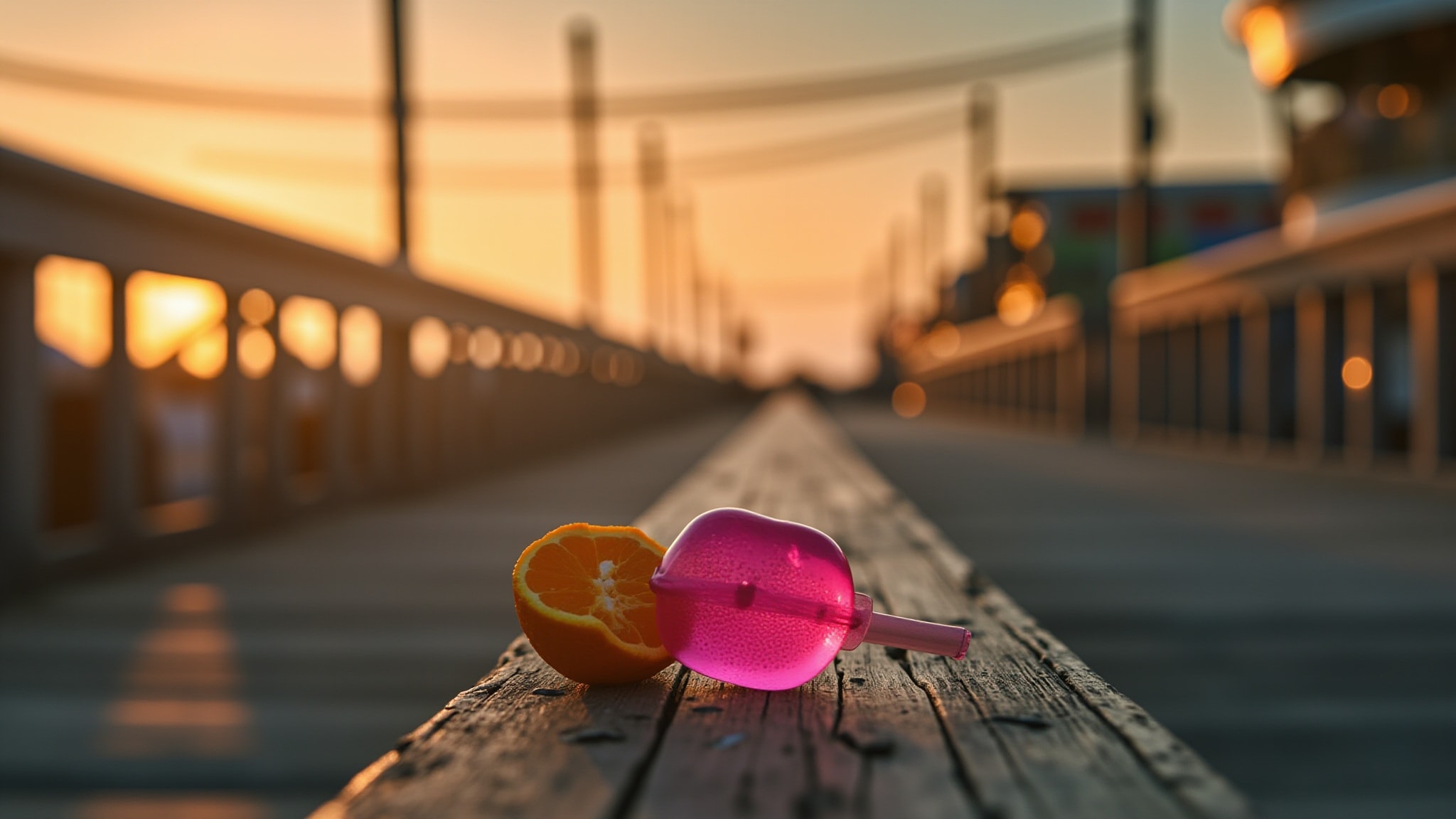 Berry Orange Bubblegum by The Dua Brand. Atmospheric mood