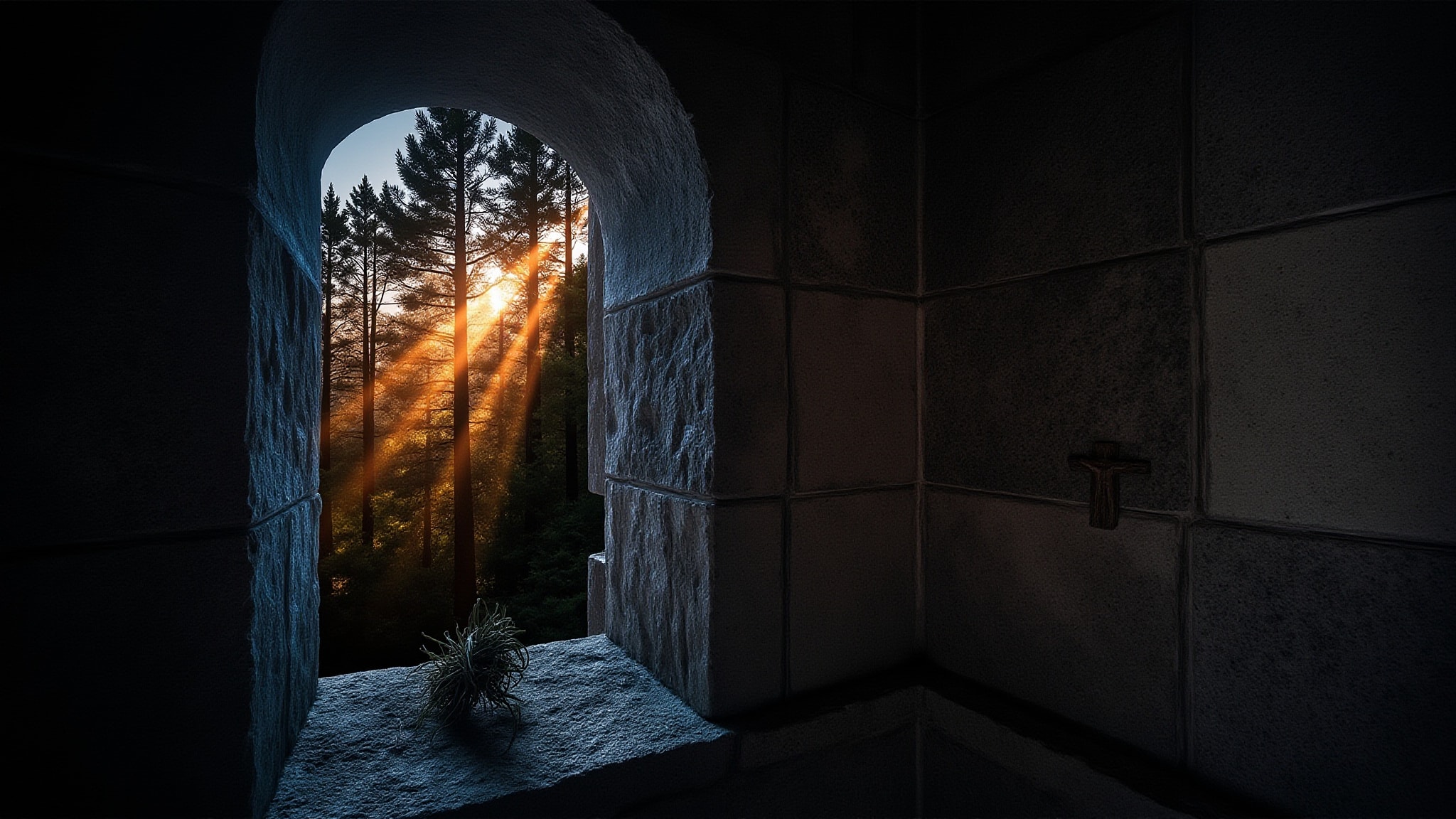 Black Monk White Church by G Parfums. Atmospheric mood