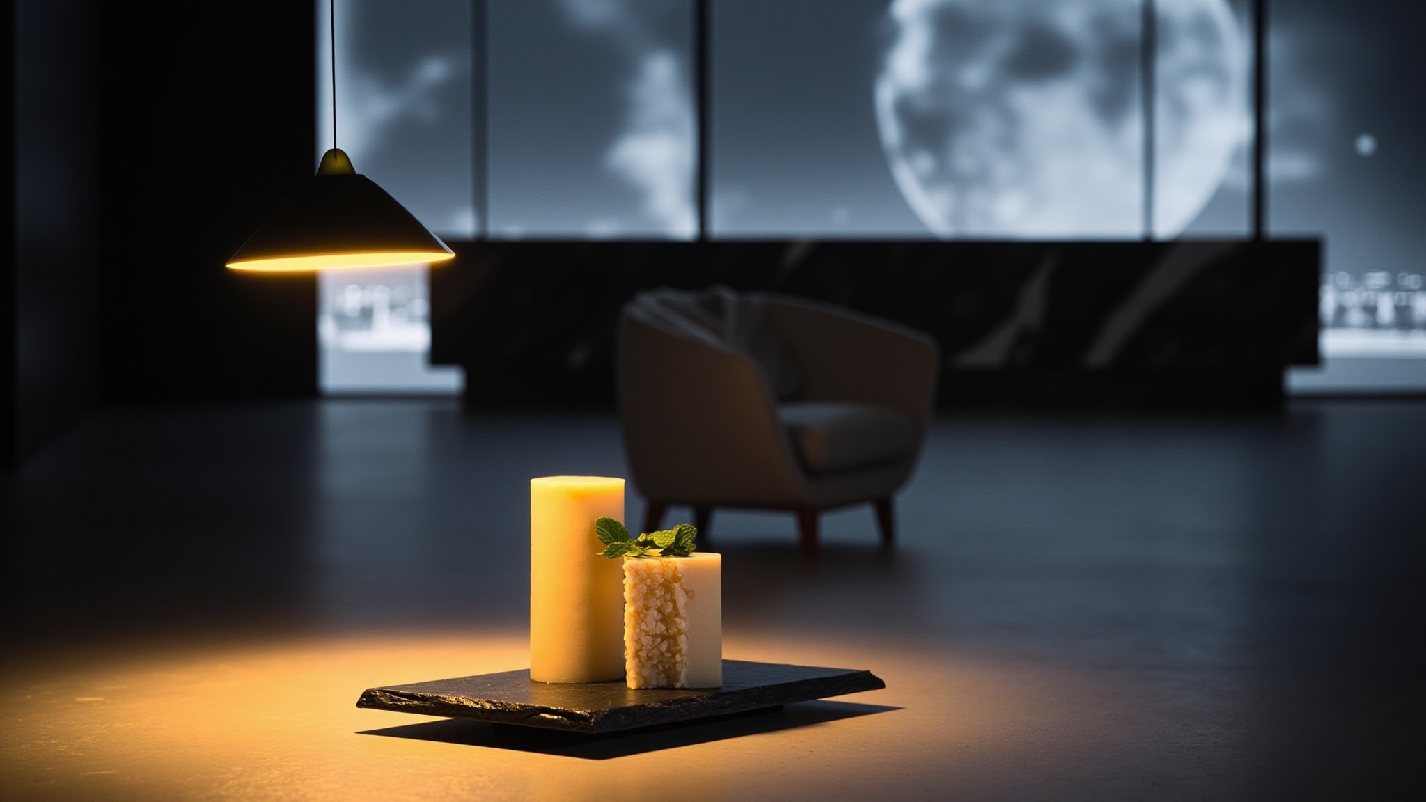 Nuit Poudrée by Blancheide. Atmospheric mood