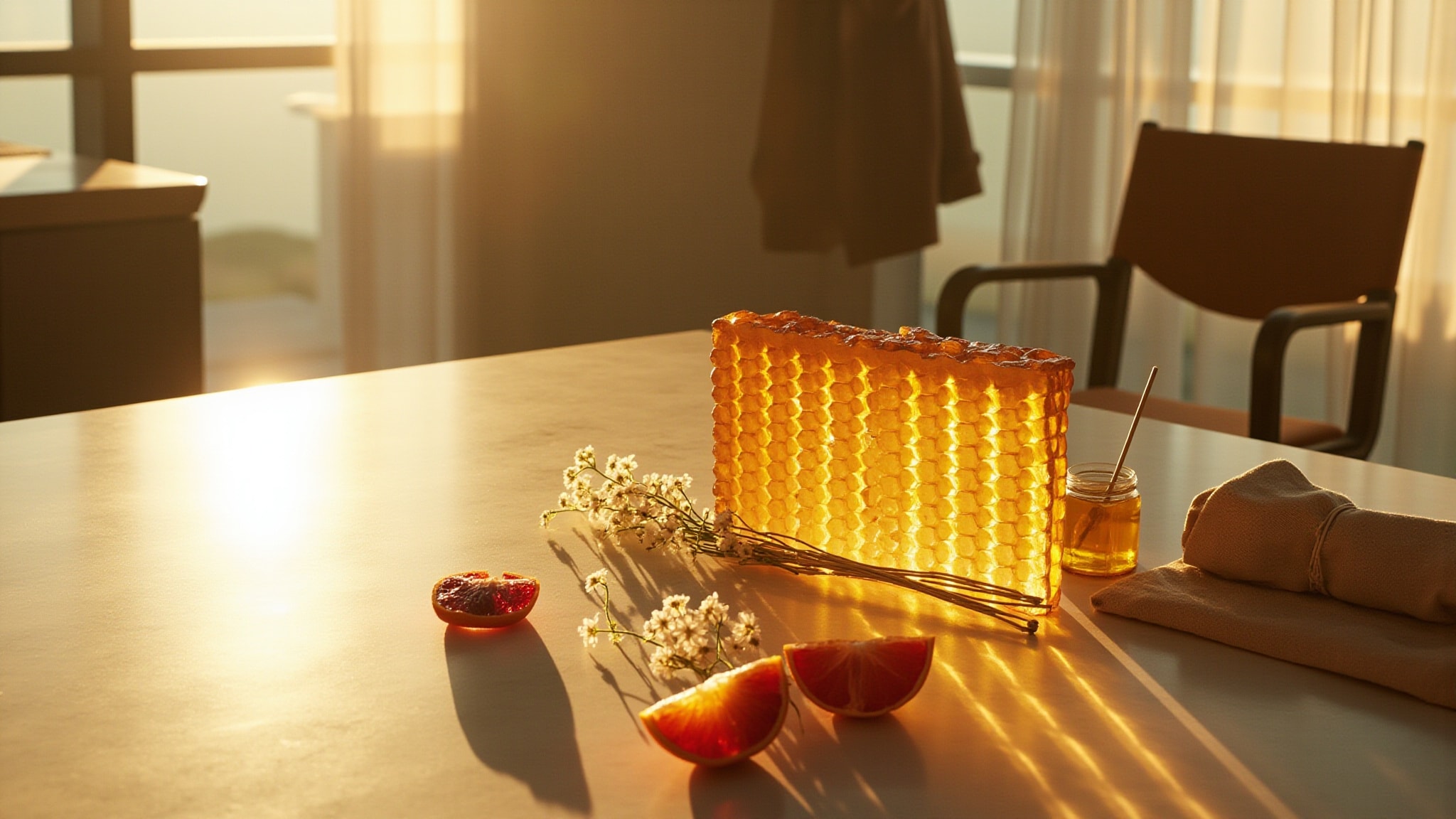 Golden Honey & Argan Oil by Blue Scents. Atmospheric mood