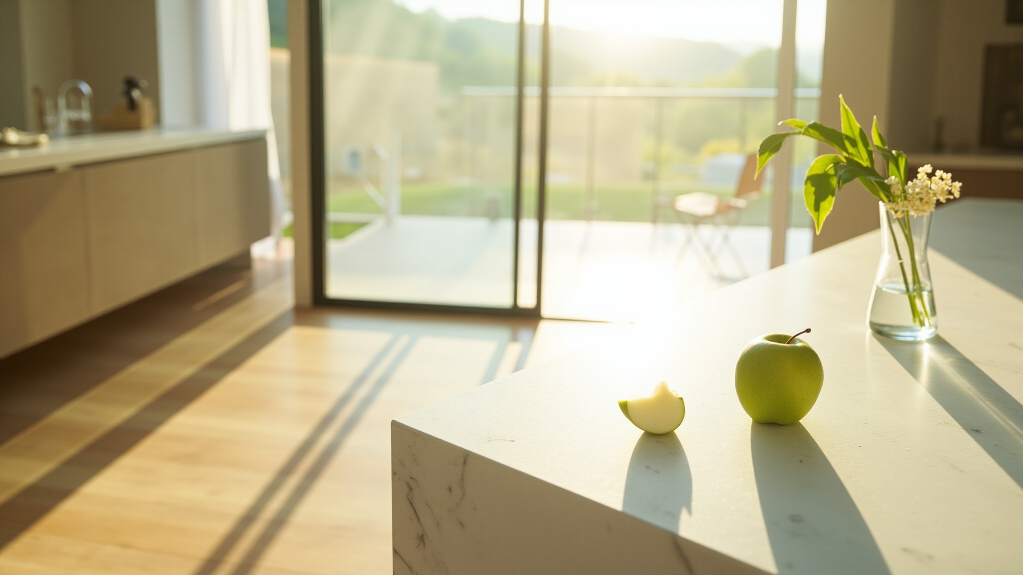 201 granny smith, lily-of-the-valley, pear by Bon Parfumeur. Atmospheric mood