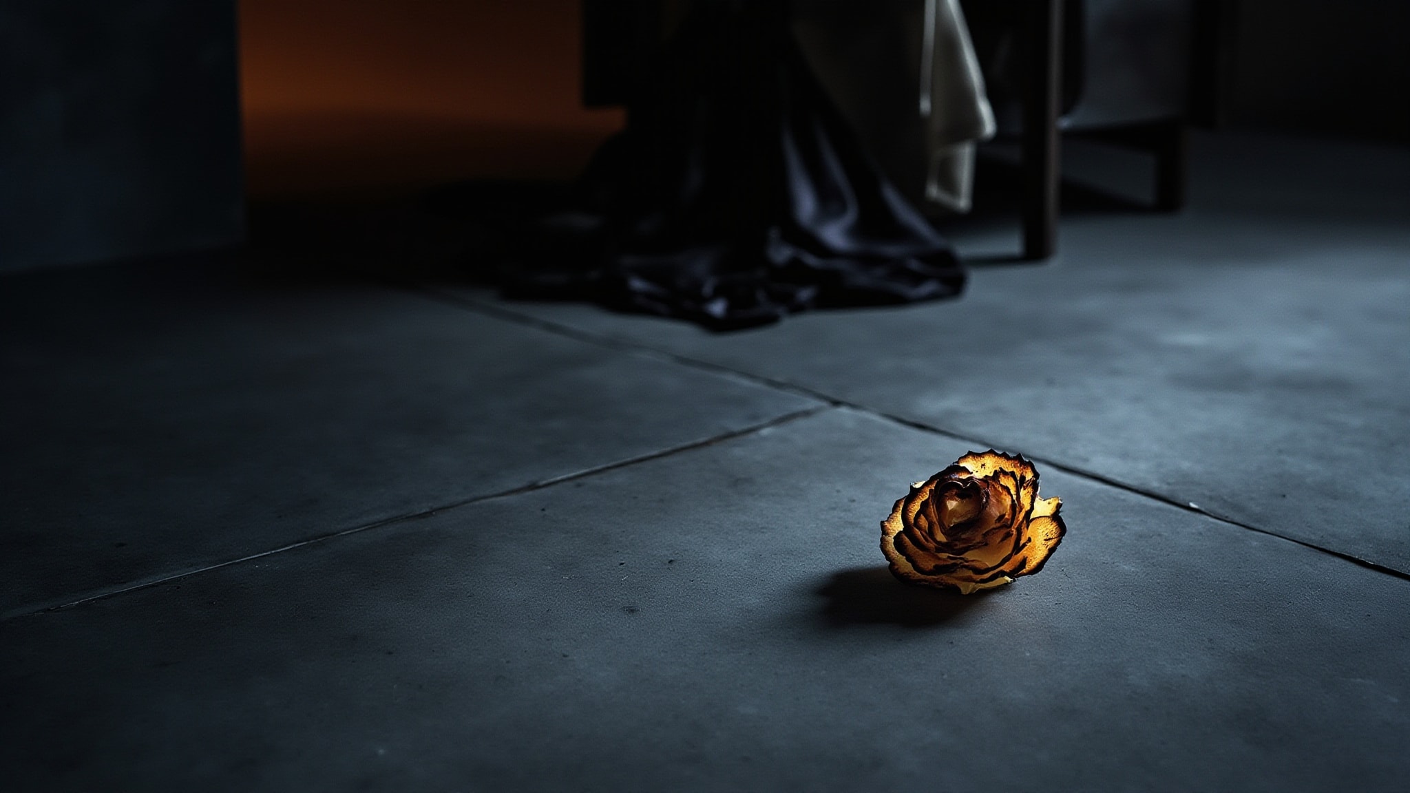Burnt Roses by BORNTOSTANDOUT®. Atmospheric mood
