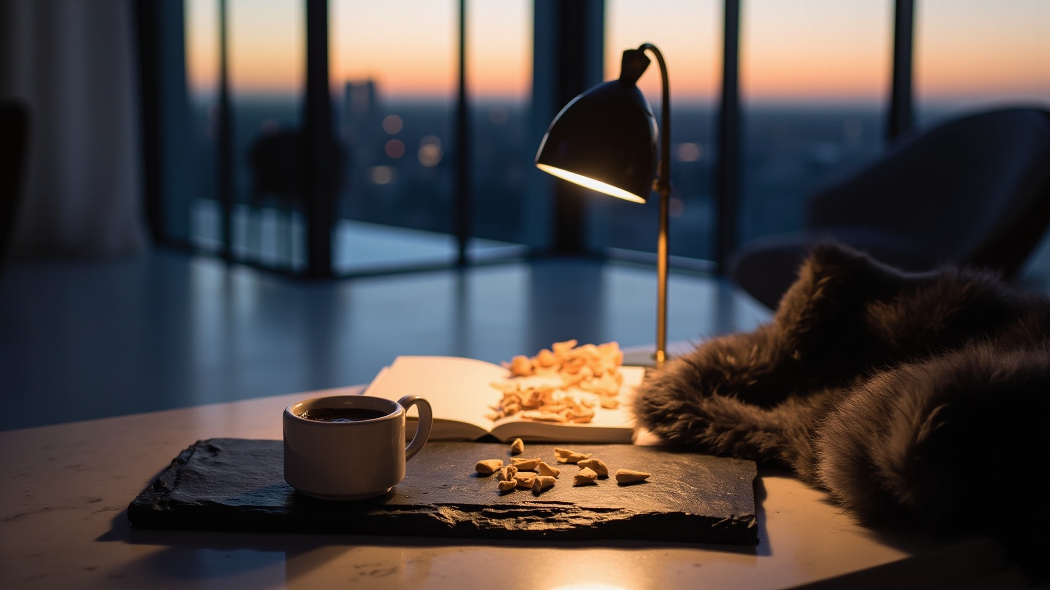 Manie du Café by Bortnikoff. Atmospheric mood