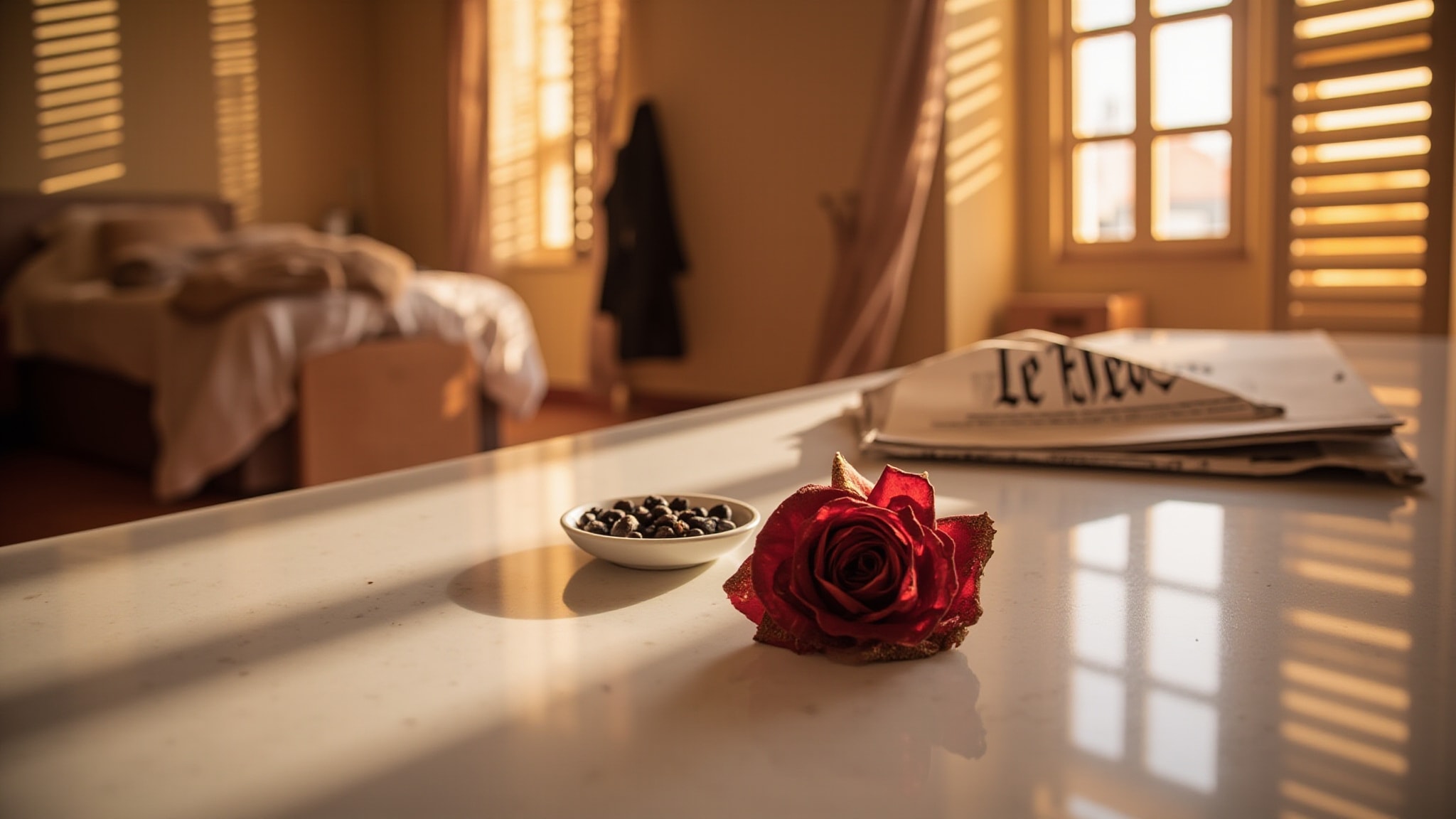 Oriental Rose by Bourbon French Parfums. Atmospheric mood