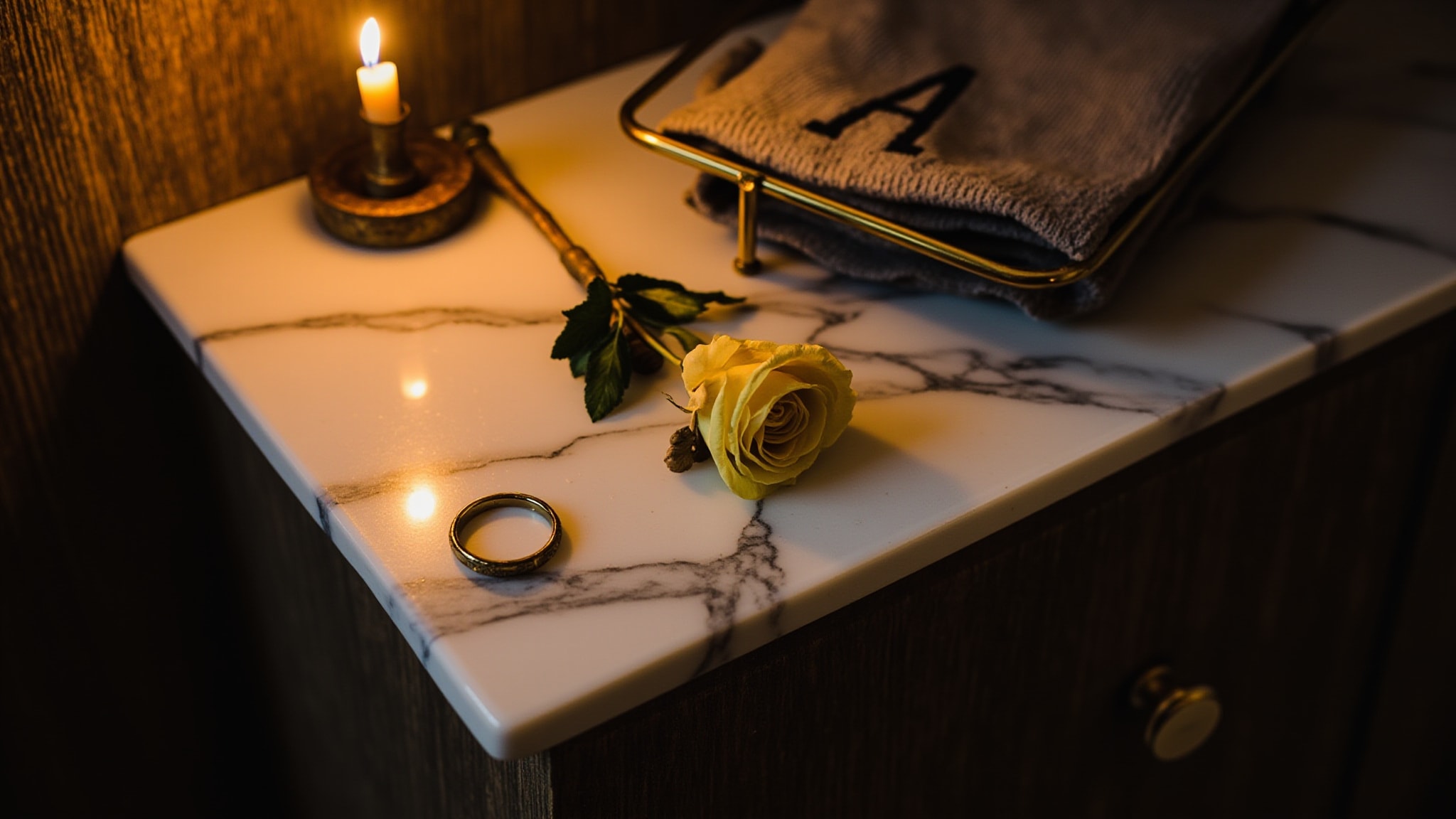 Yellow Rose by Boyd's of Texas. Atmospheric mood