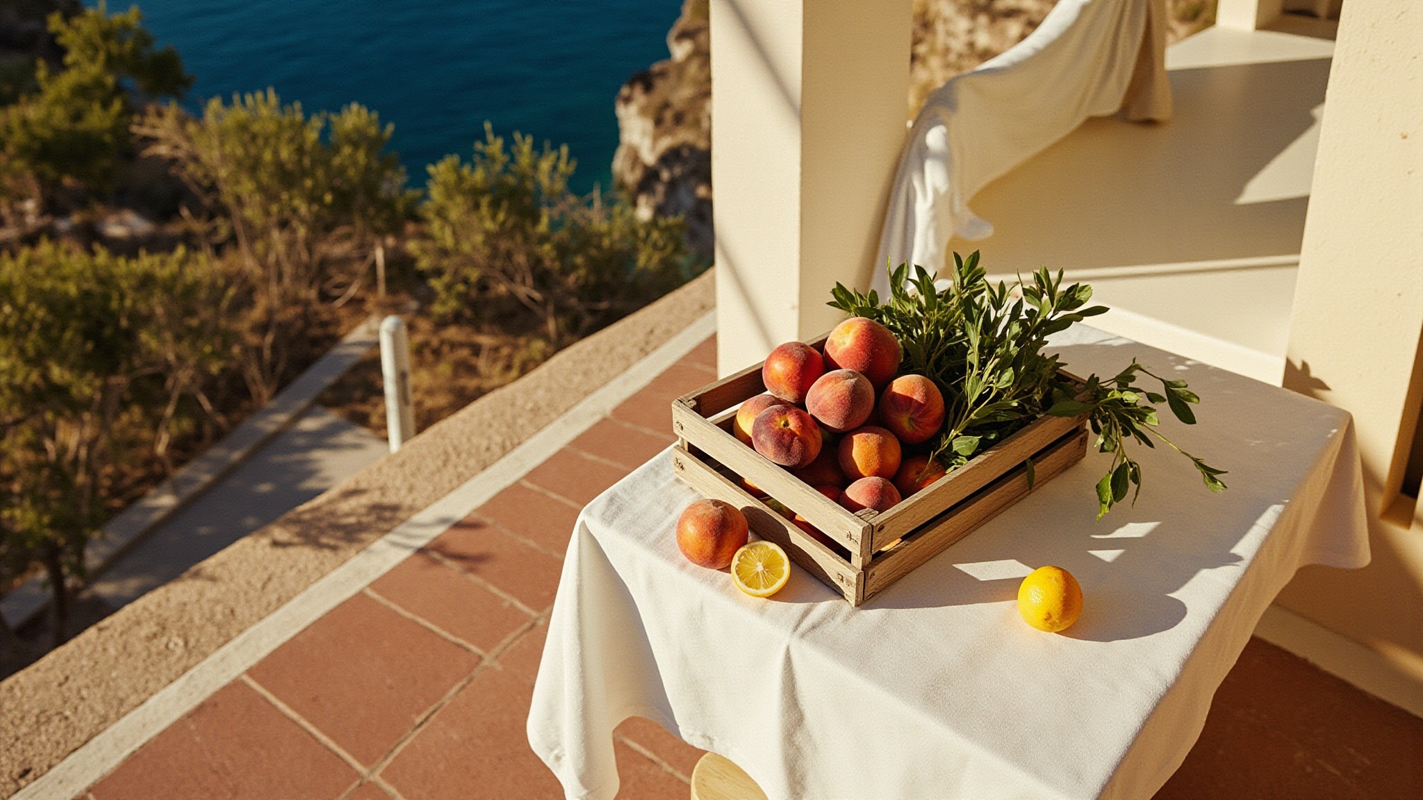 Bright Peach by Maison Alhambra. Atmospheric mood