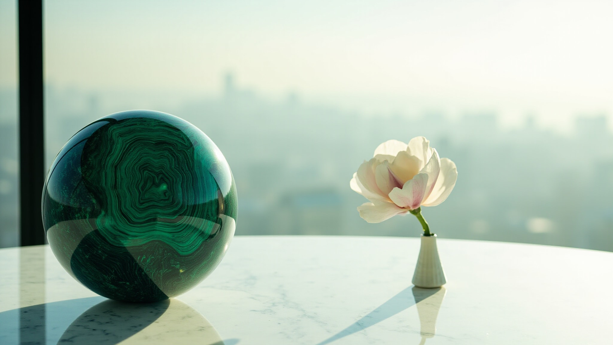 Malachite Flower (Малахитовый Цветок) by Brocard. Atmospheric mood