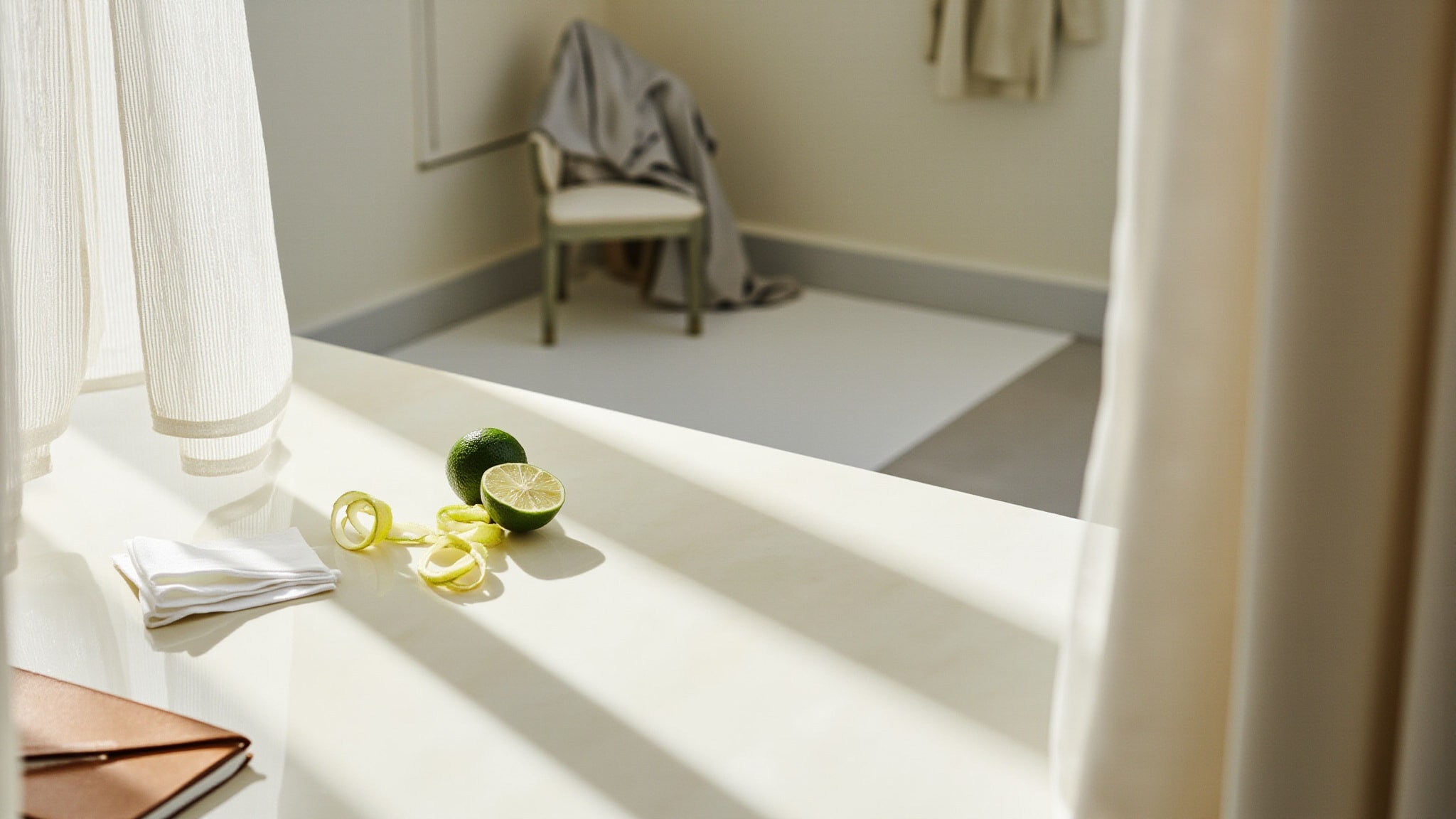 Lime & Bergamot by Bronnley. Atmospheric mood