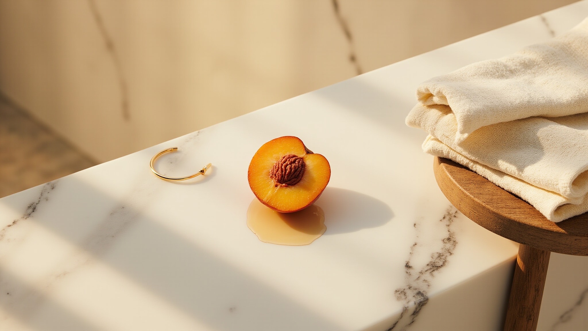 Peach Aura by Brown Girl Jane. Atmospheric mood