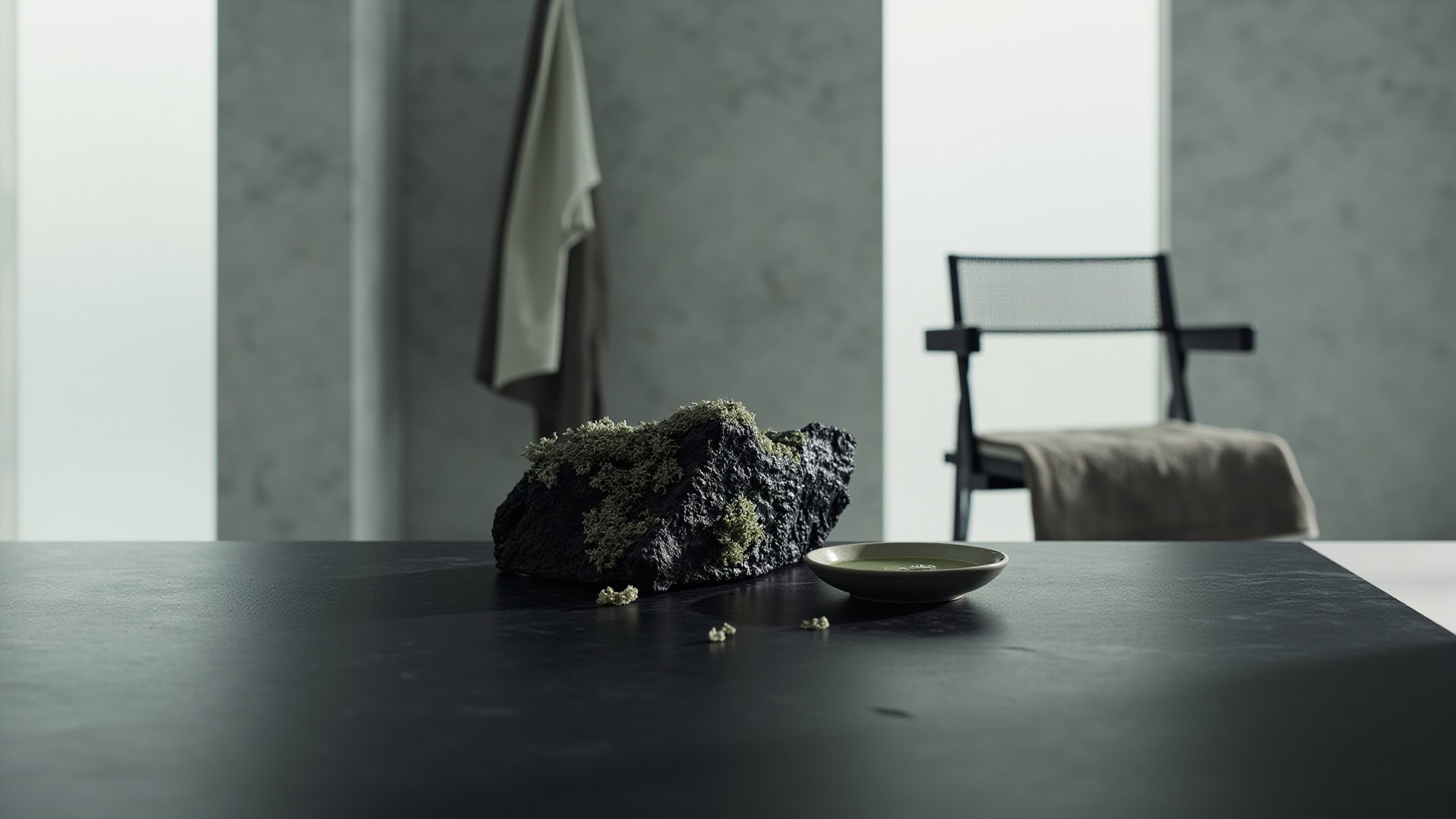 Eau Triple Lichen d'Ecosse by Buly 1803. Atmospheric mood
