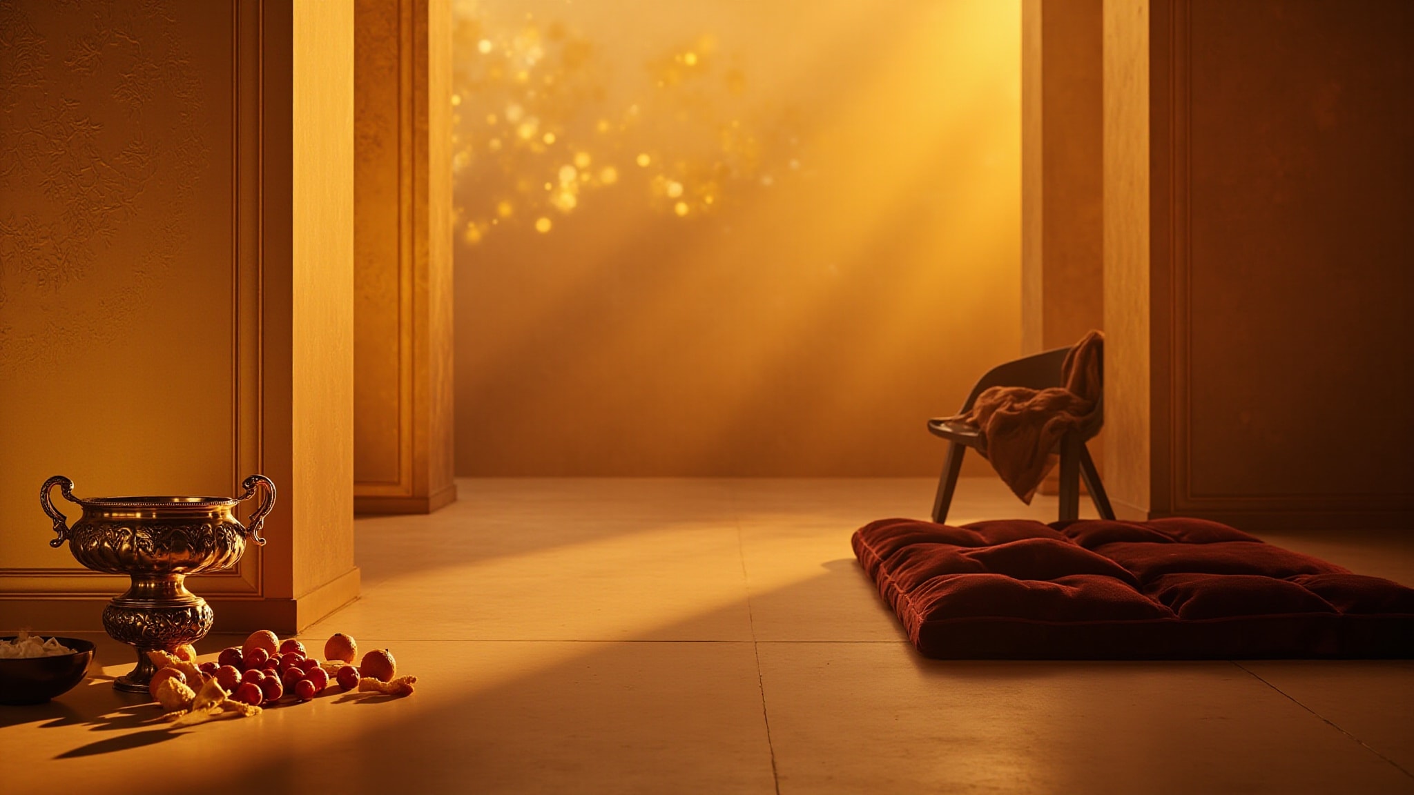 Burgundy by Hind Al Oud. Atmospheric mood