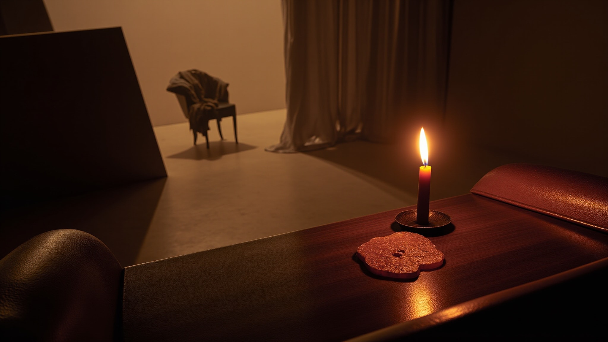 Burning Leather by Rabanne. Atmospheric mood