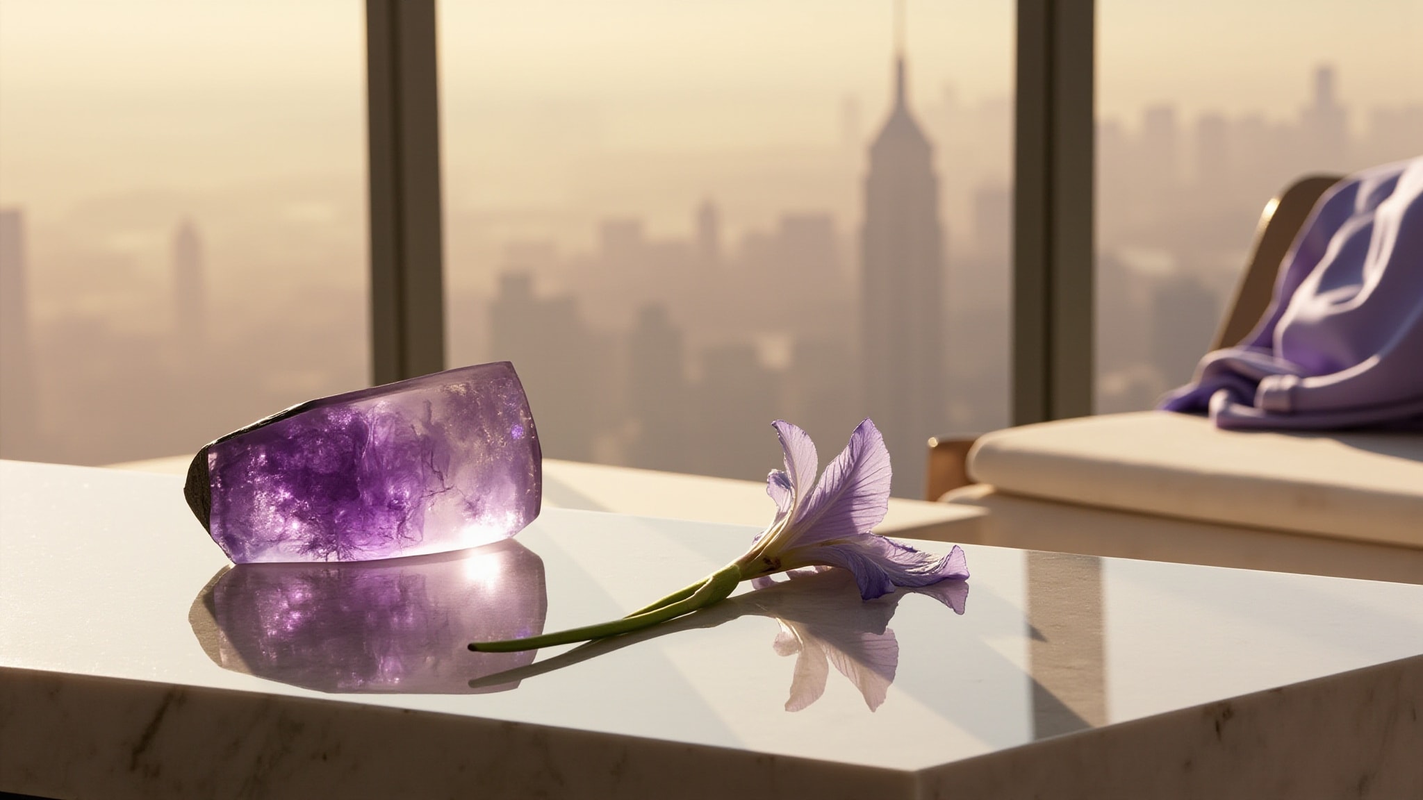 Omnia Amethyste by Bvlgari. Atmospheric mood