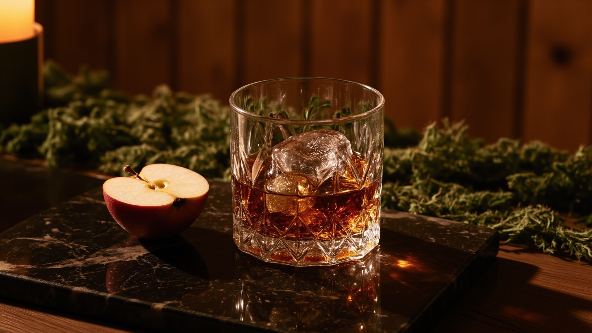 Kilian Apple Brandy On The Rocks by By Kilian. Atmospheric mood