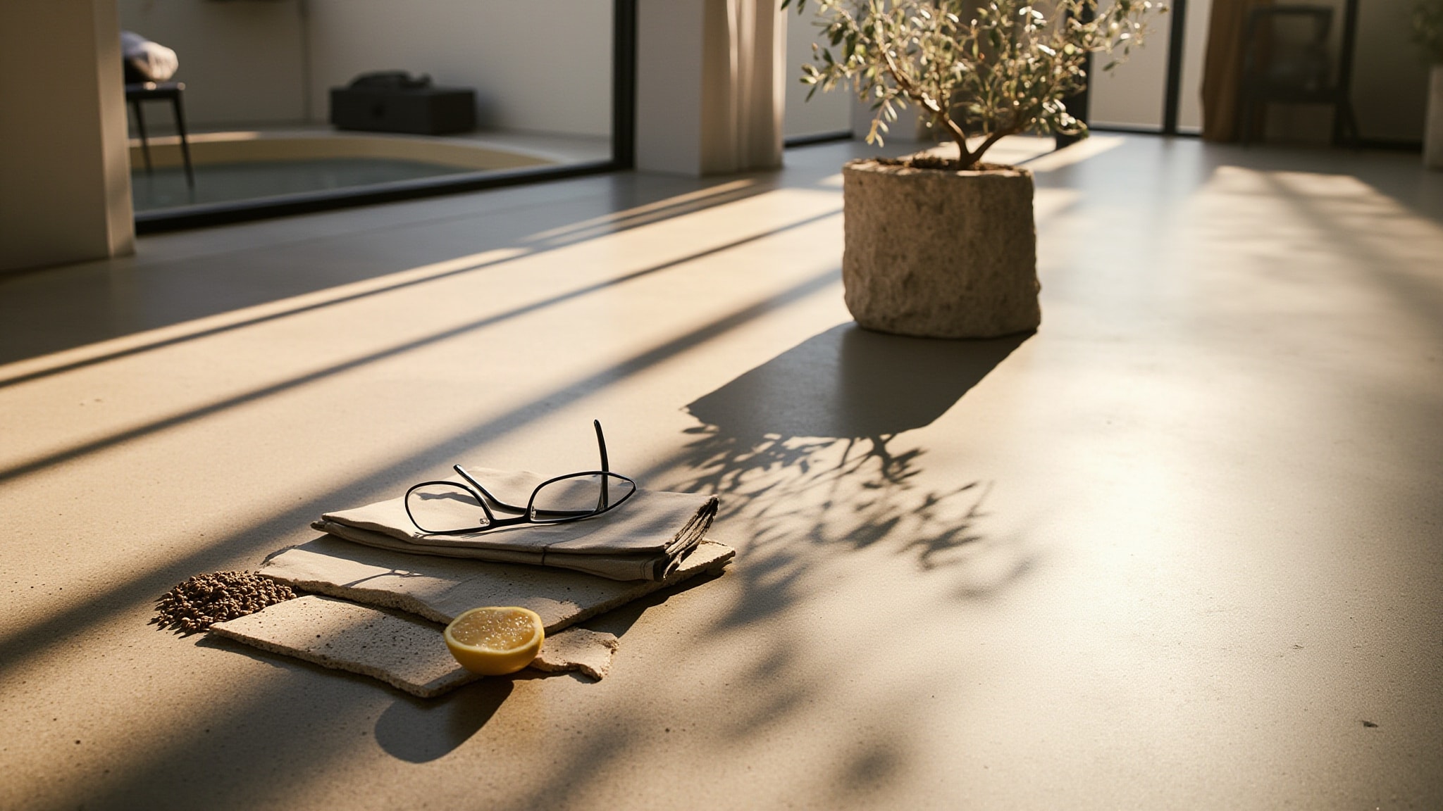 Oliver Peoples Green by Byredo. Atmospheric mood