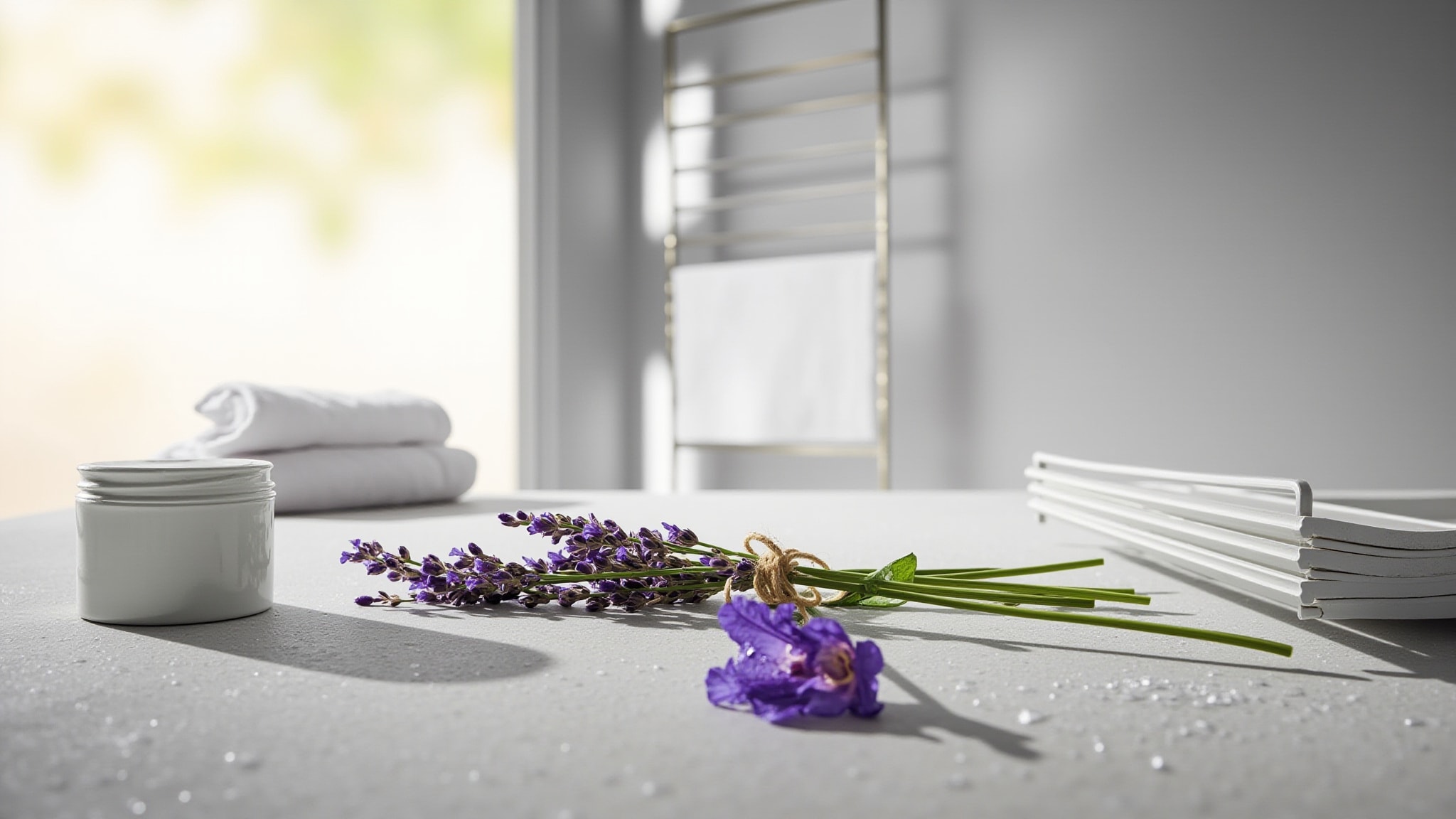Freshwater Lavender by C.O.Bigelow. Atmospheric mood