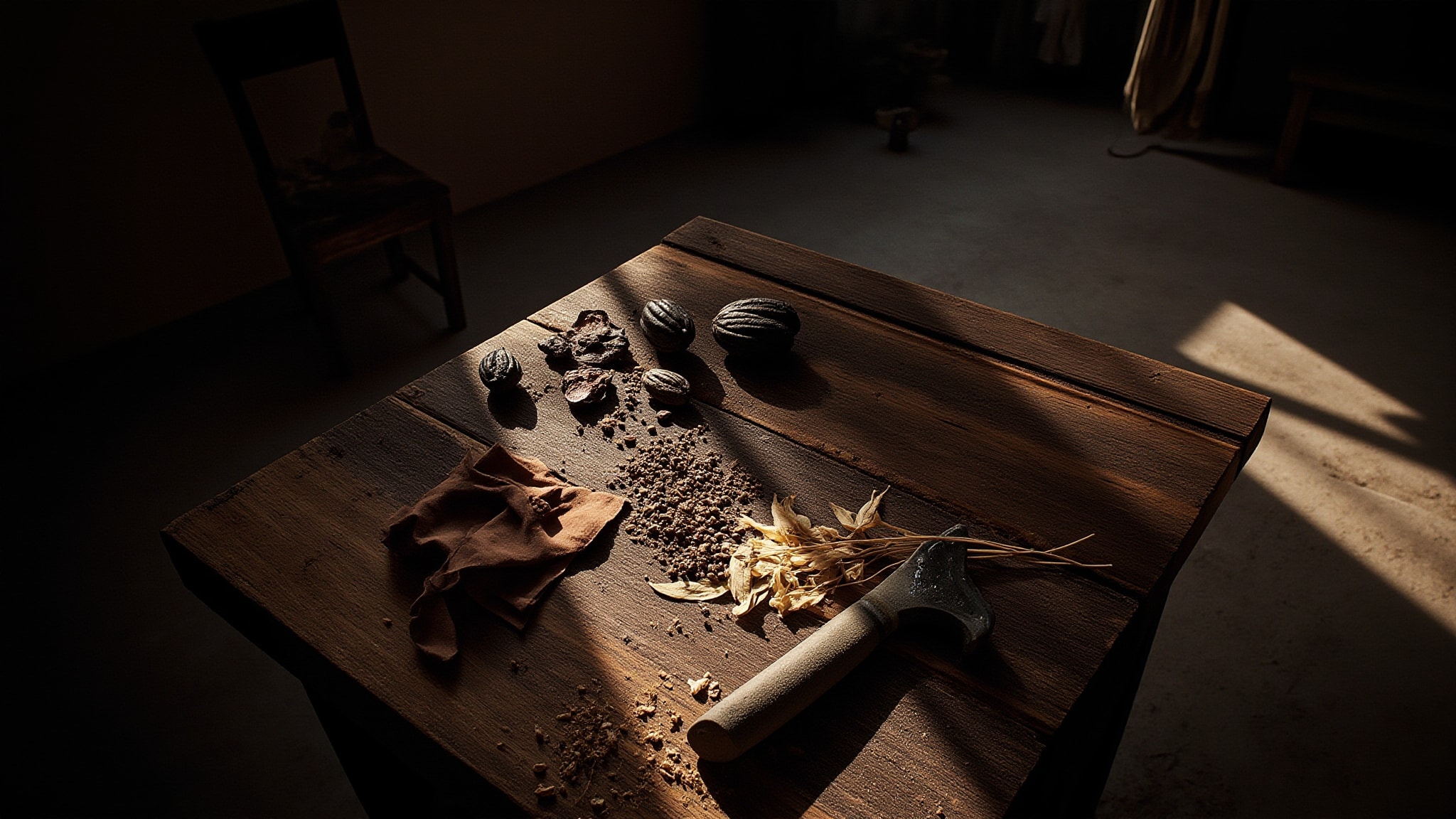 Cacao Porcelana by Atelier Materi. Atmospheric mood