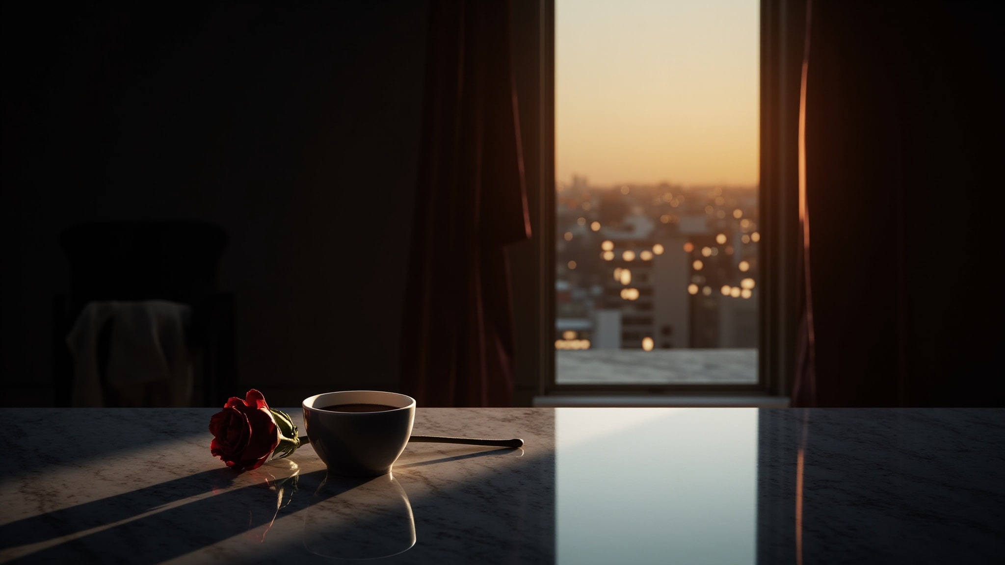 Café Rose (2023) by Tom Ford. Atmospheric mood