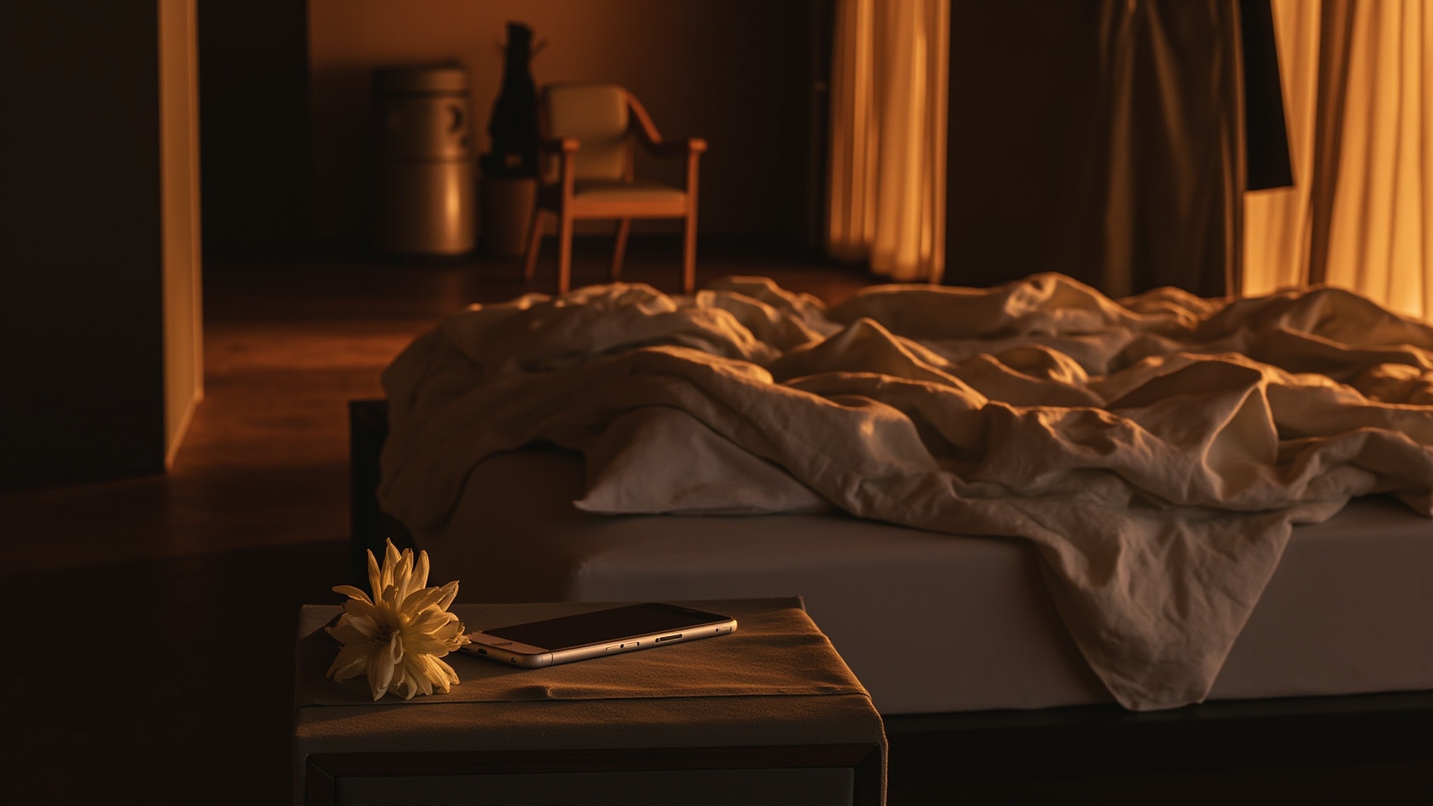 Secret Obsession by Calvin Klein. Atmospheric mood