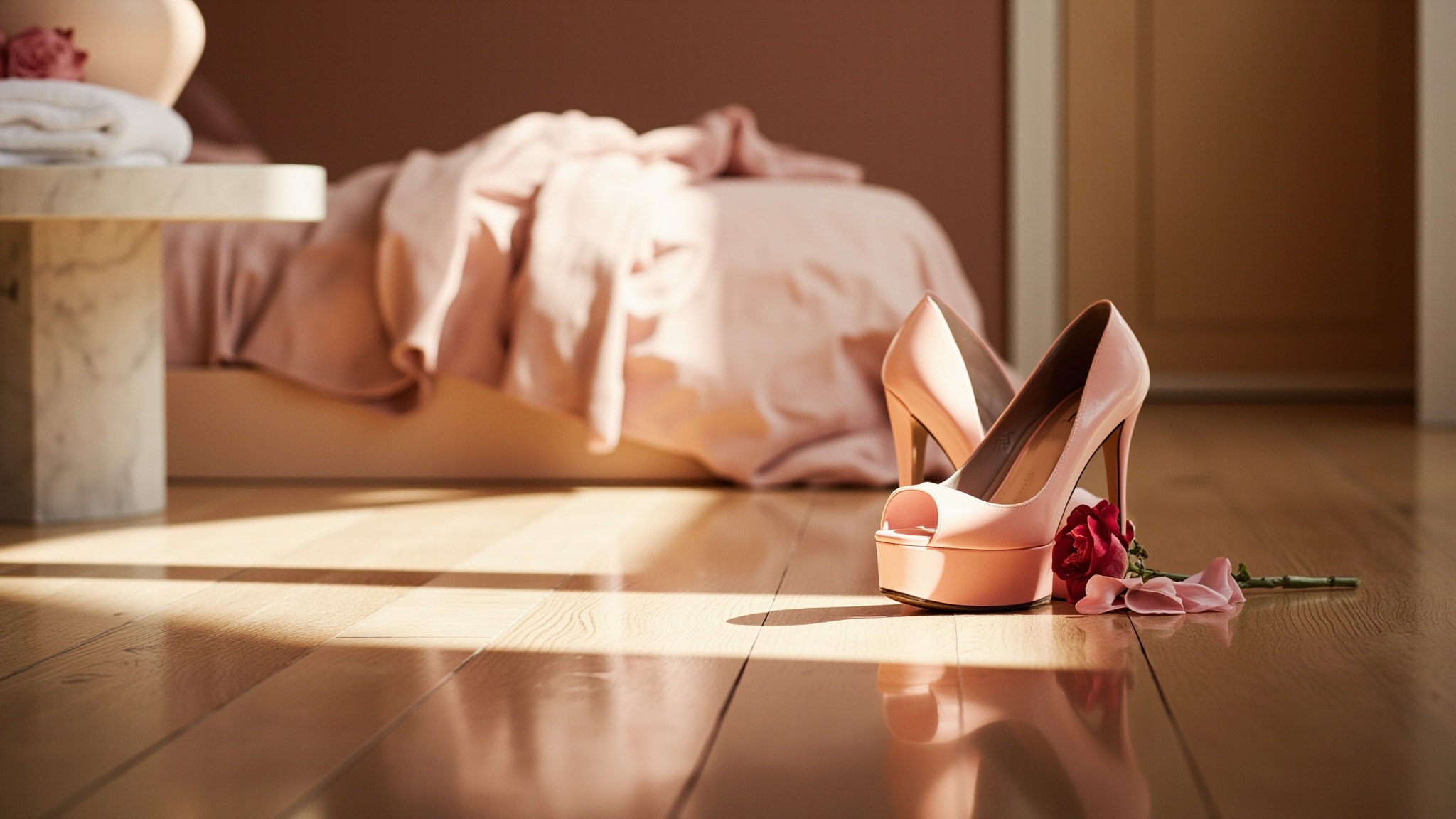Good Girl Blush Valentine's Edition by Carolina Herrera. Atmospheric mood
