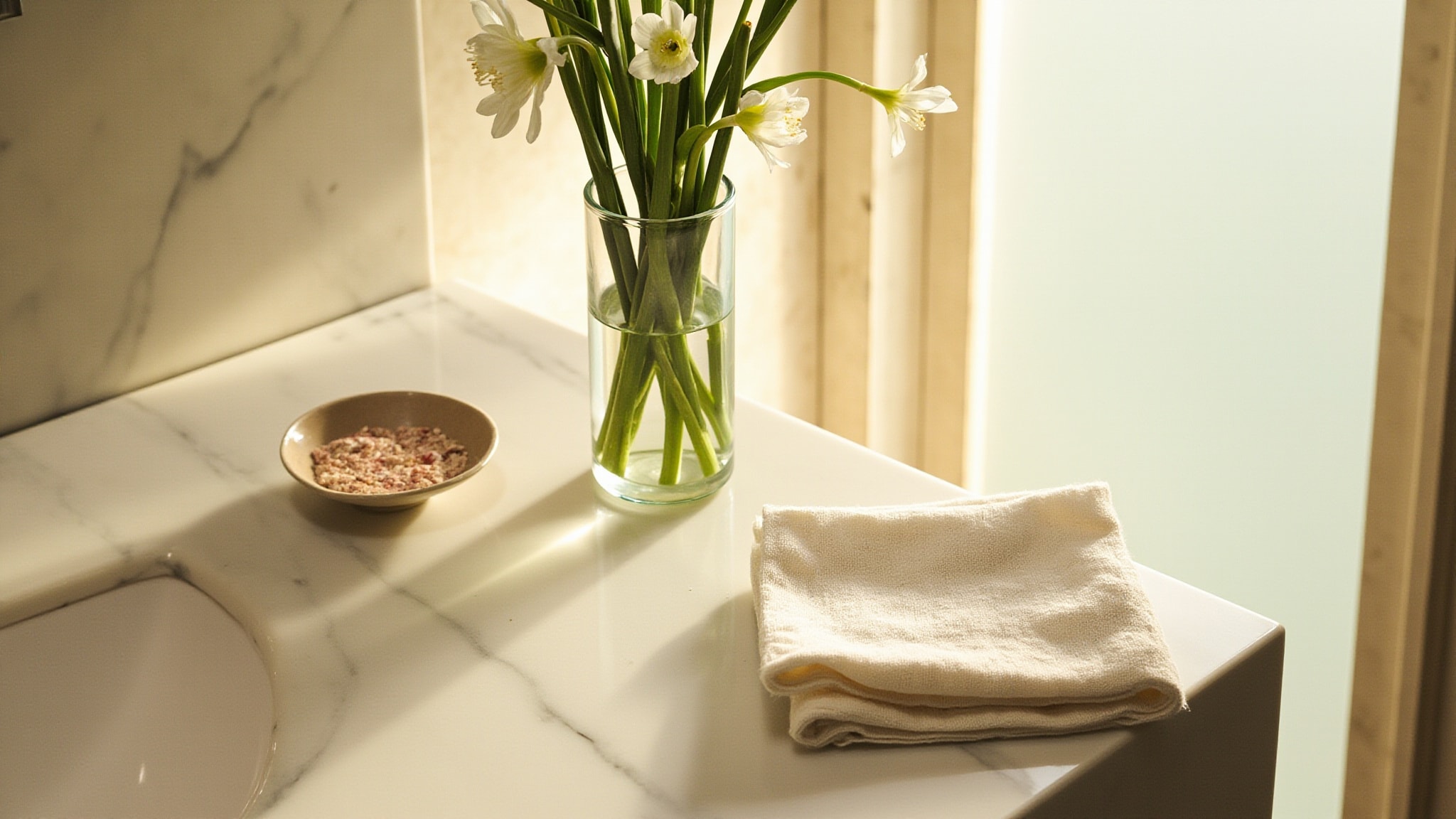 Narcisse Blanc Parfum by Caron. Atmospheric mood